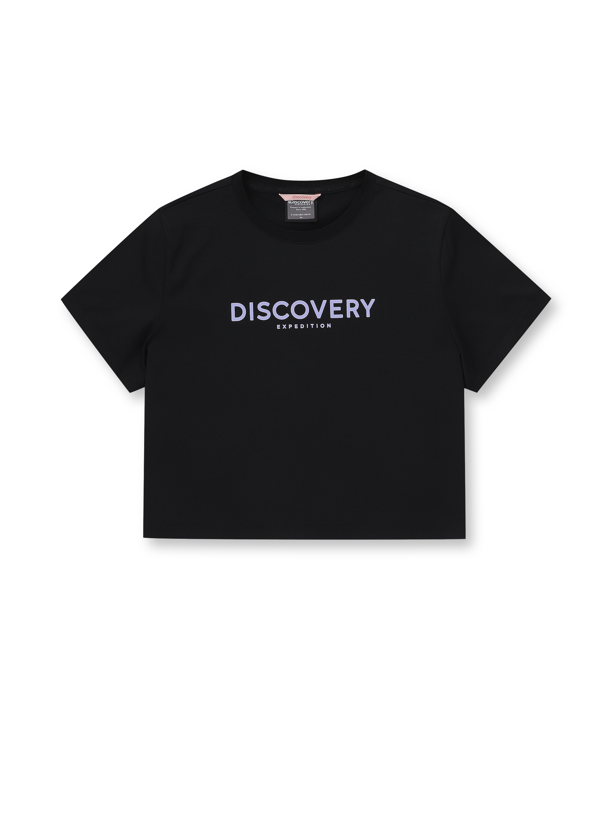 Typo Crop T-shirt