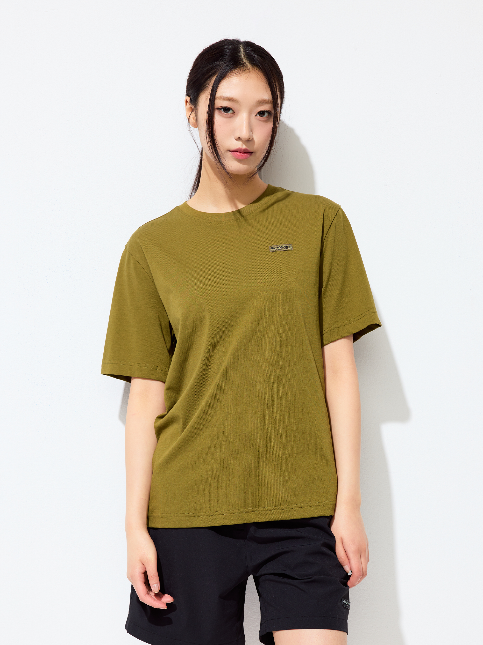 Freshvent Small Logo Semi Over Fit Shorts Sleeve T-shirt