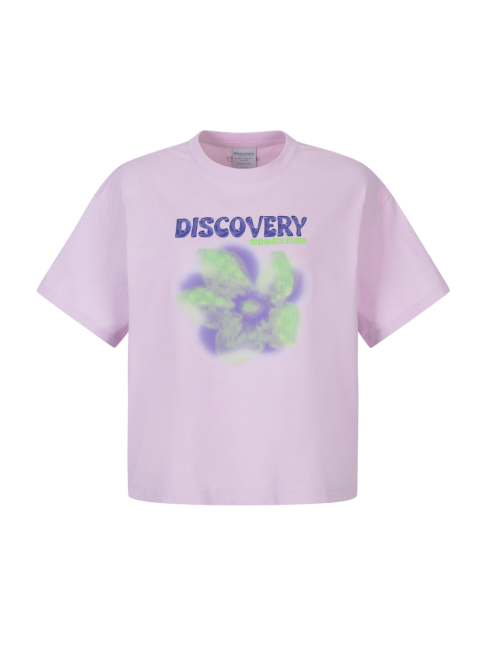 W's Flower Graphic Short Sleeve T-shirt