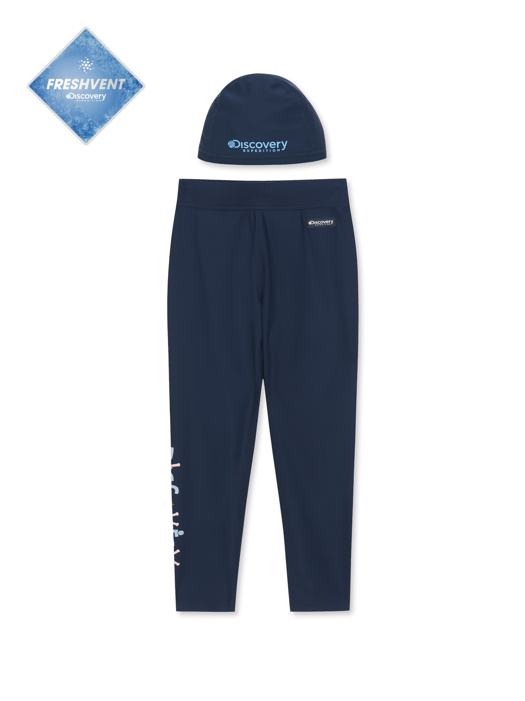 Kids Freshvent Kim Da -Ye Collaboration Water Leggings+Hat Set
