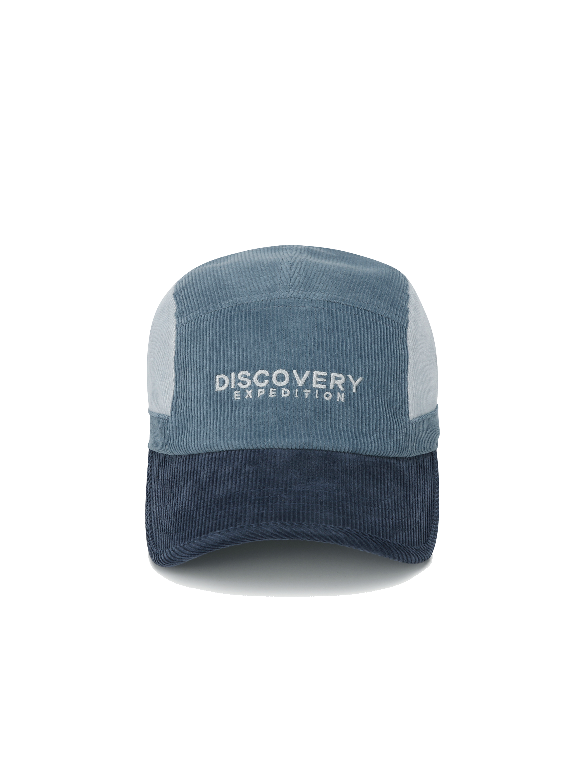 Corduroy Color-blocked Camper Cap