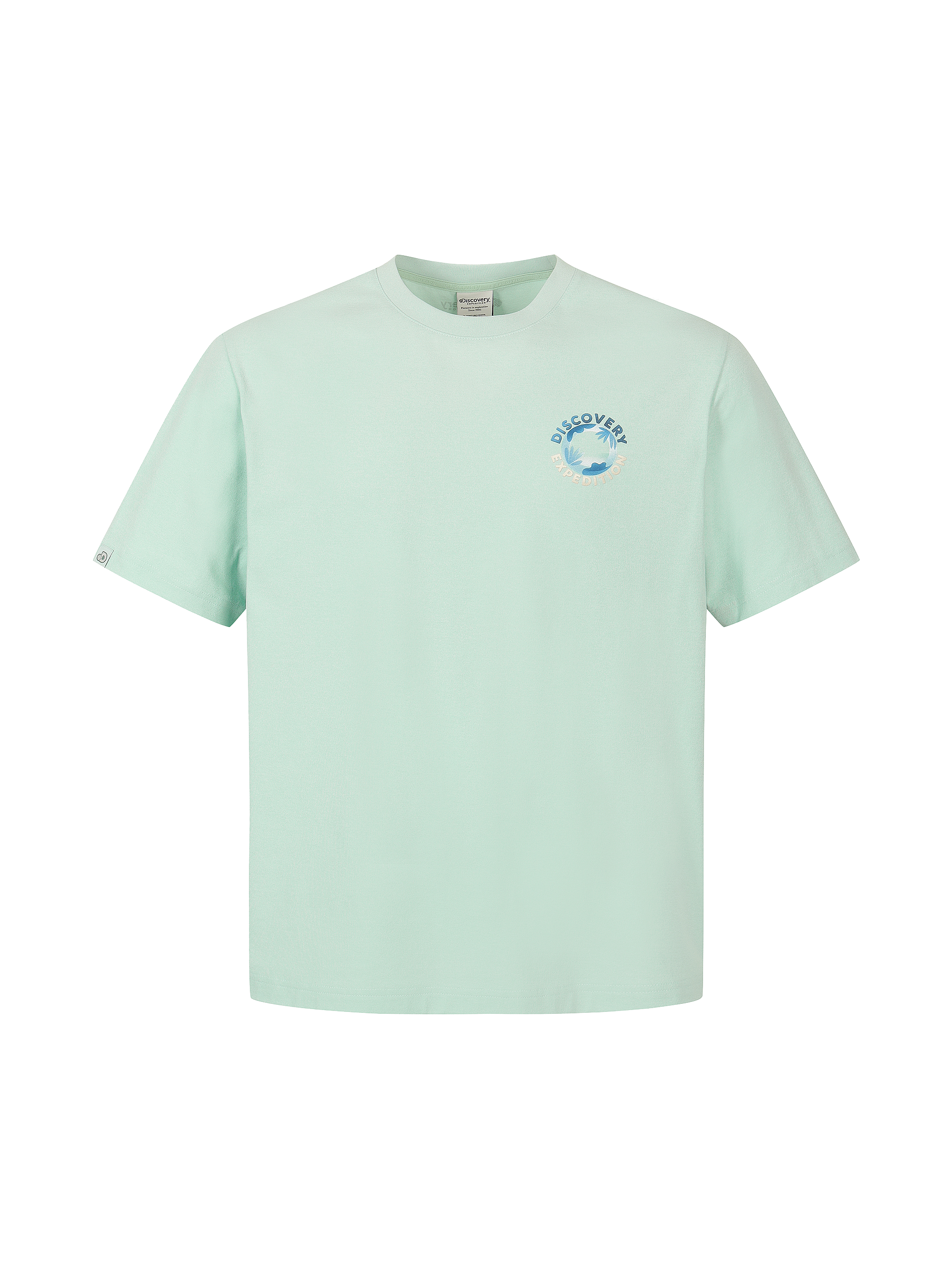 Uni Small Leaf Graphic Short-Sleeve T-shirt