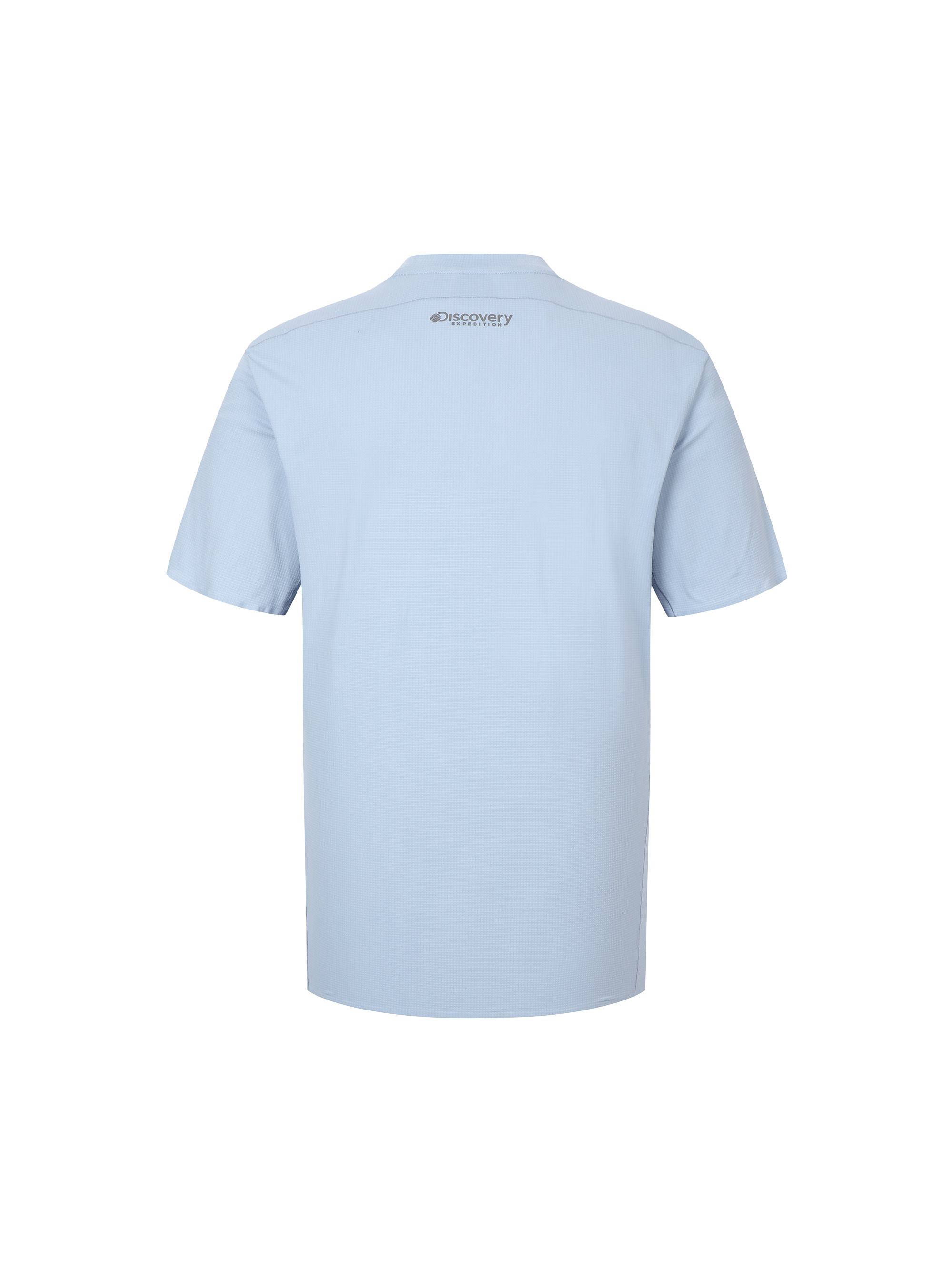 Men's Freshvent Diagonal Cutting Lined Functional Short Sleeve T-shirt