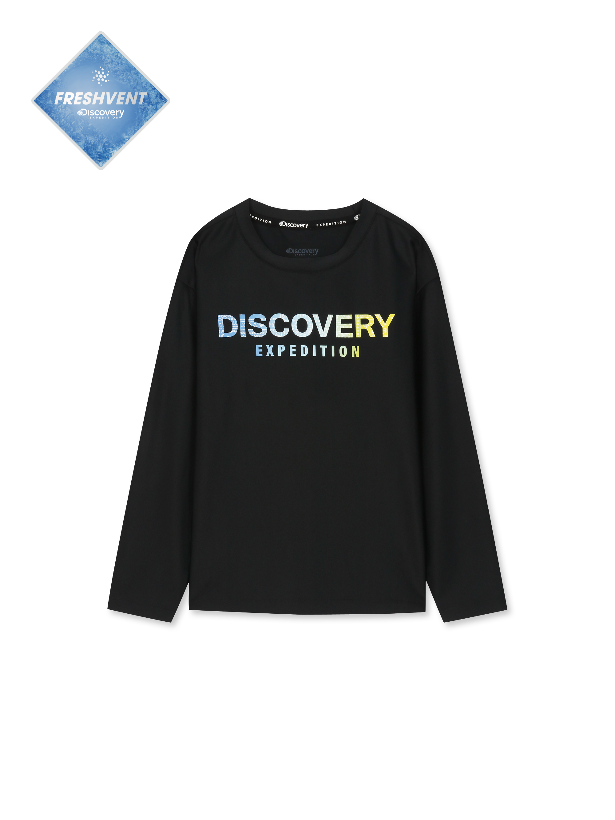 Kids Freshvent Big Logo Water Long Palp T-shirt