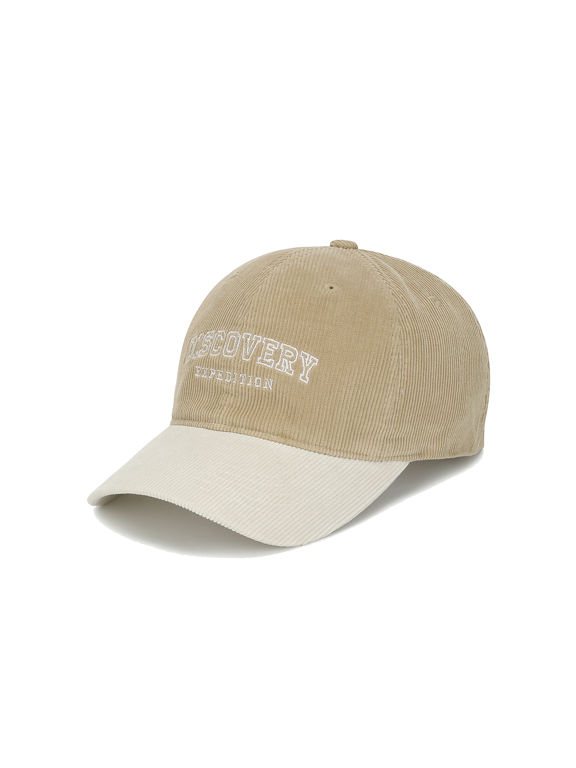 Corduroy Color-blocked Ballcap