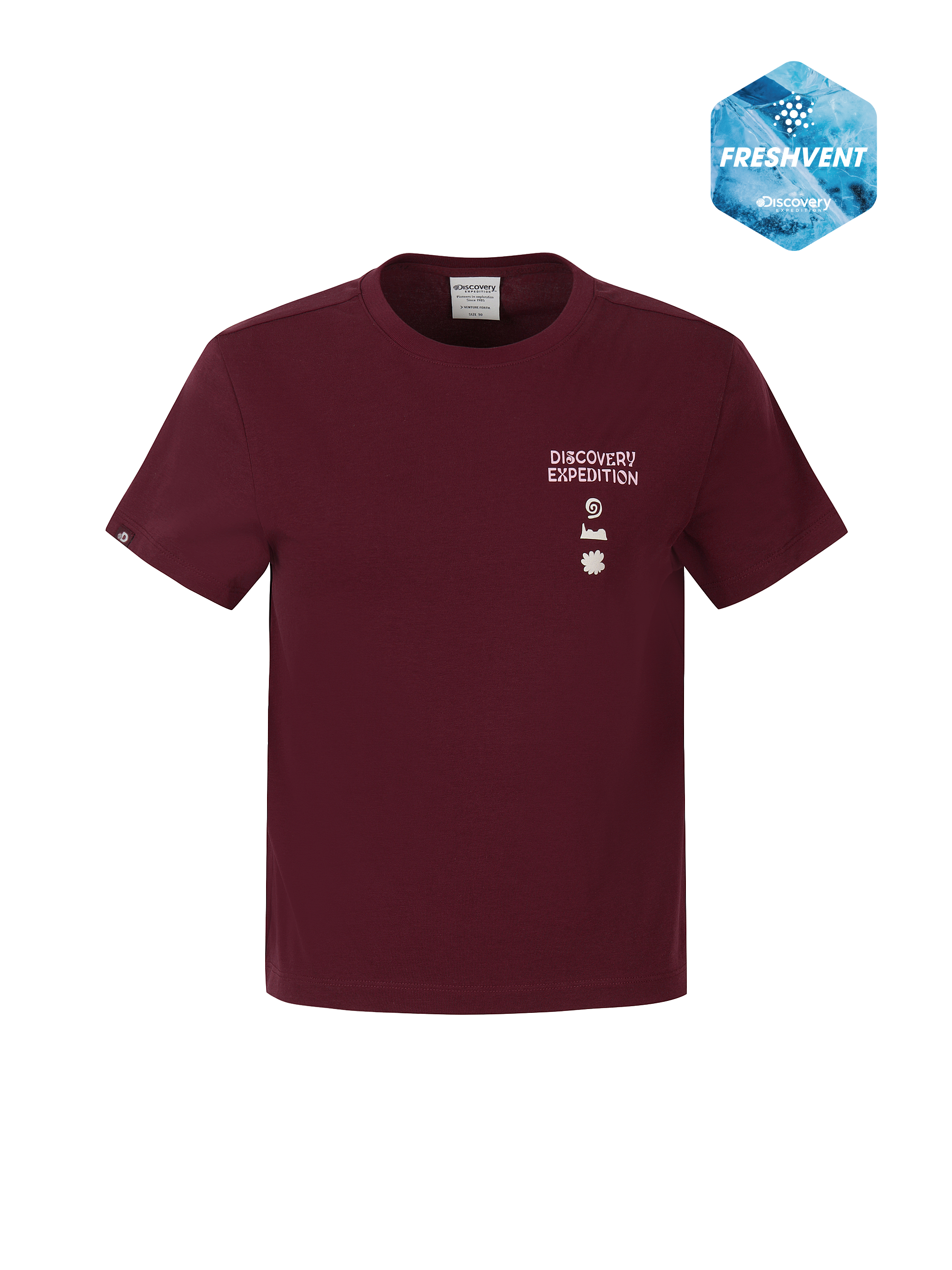 W's Freshvent Nature Cropped Short-Sleeve T-shirt