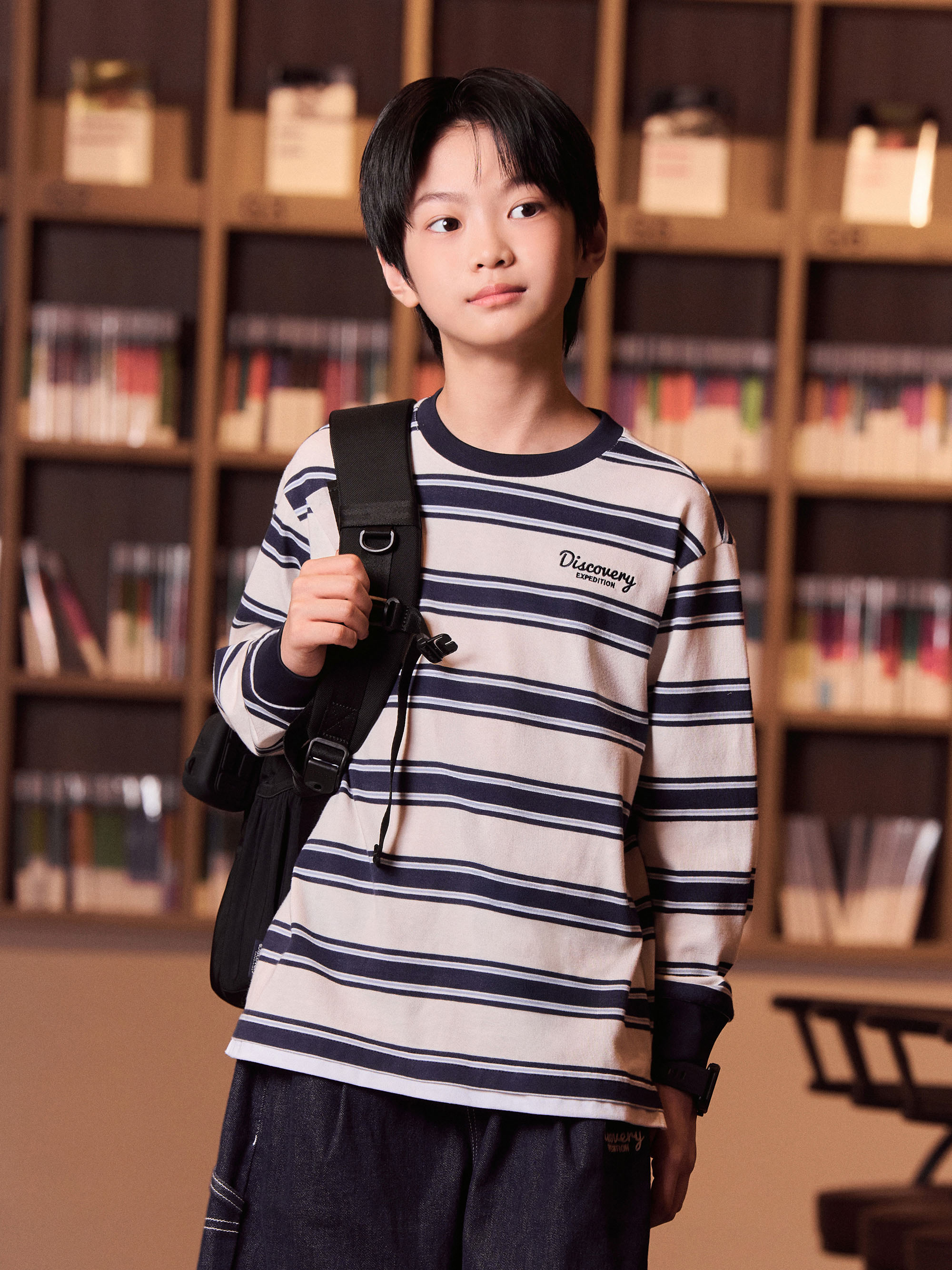 Kids Striped Long-Sleeve T-shirt