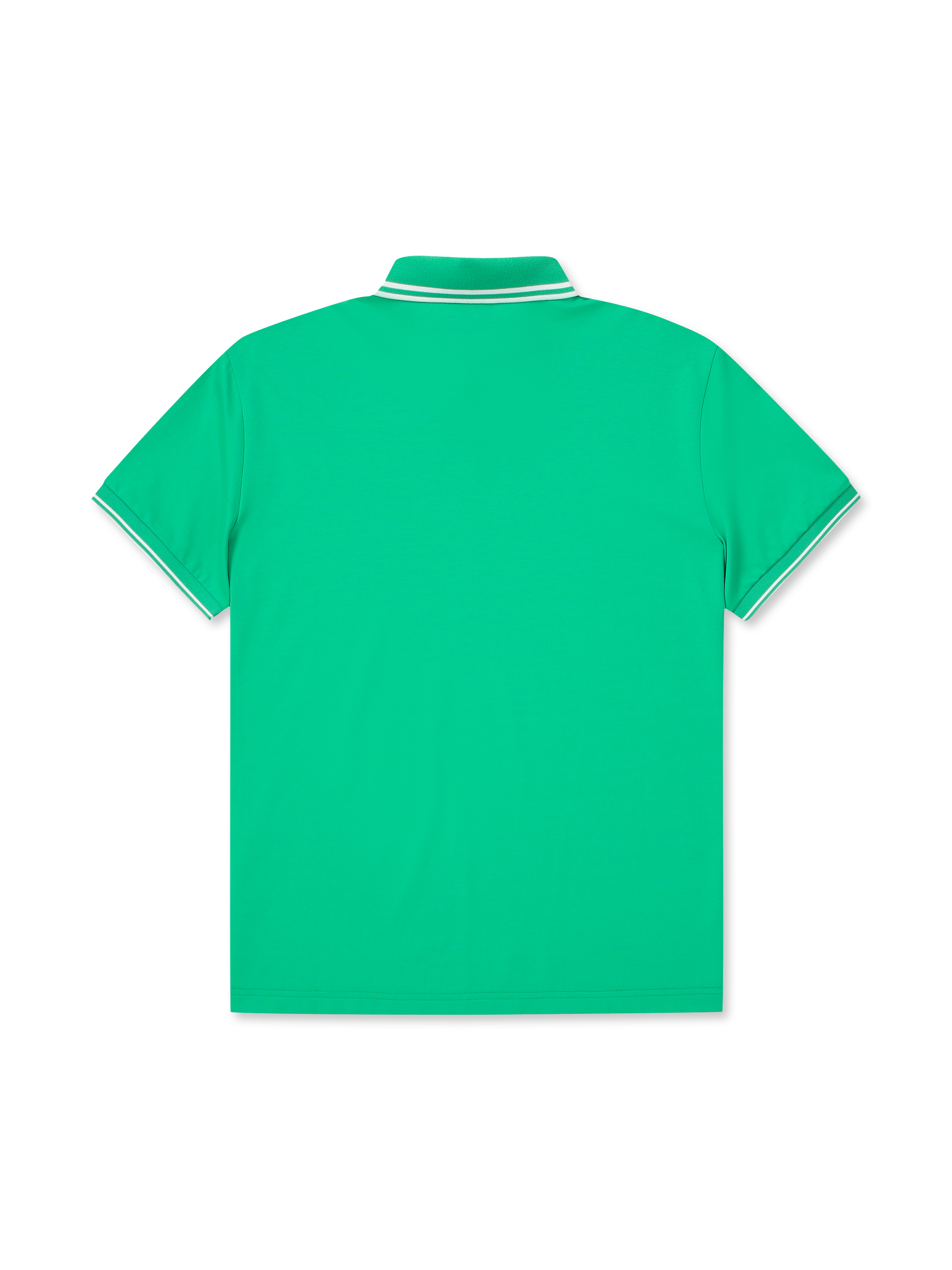 Color Tipping Collar T-shirt