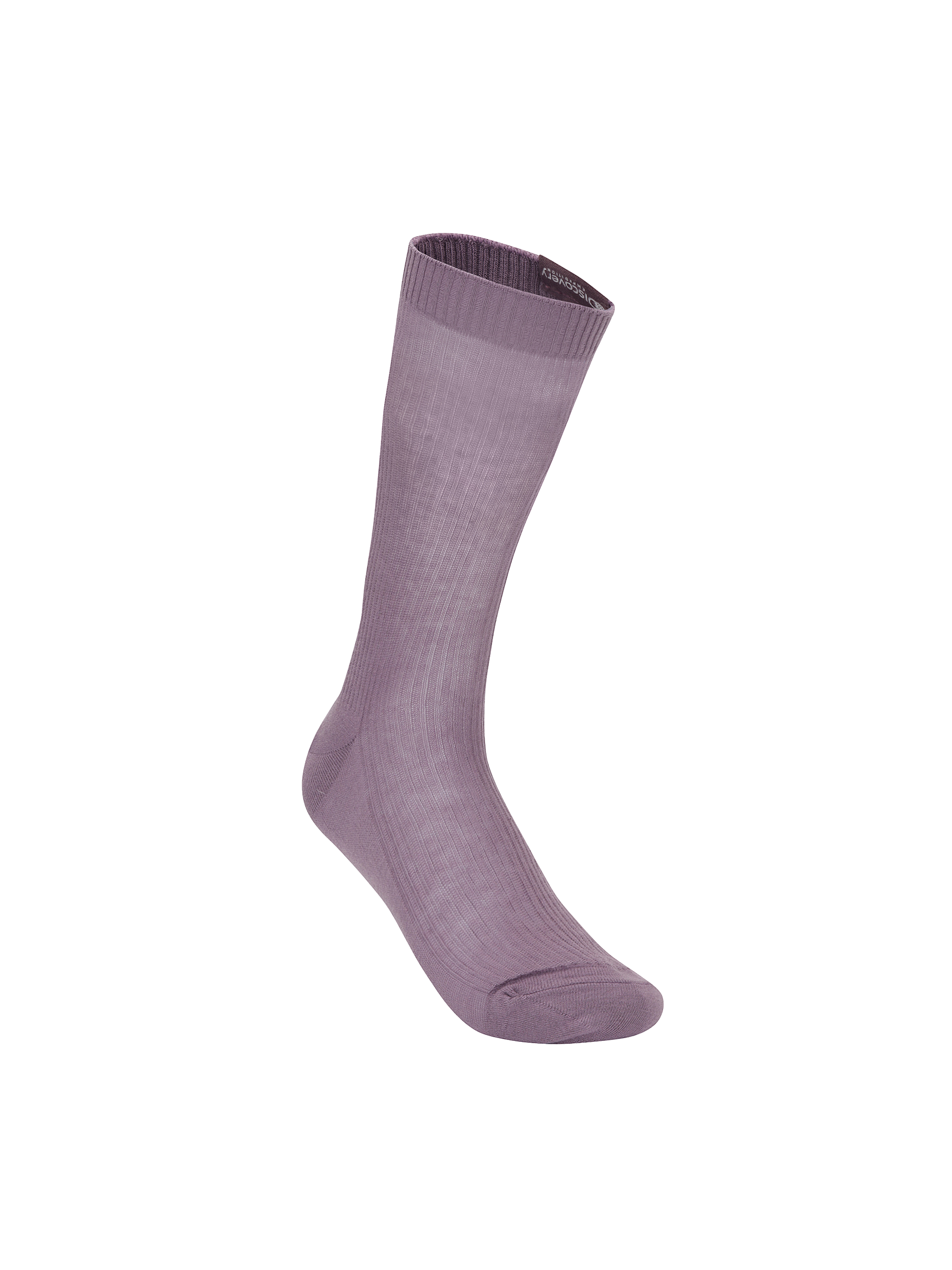 See-through Rib High Length Socks