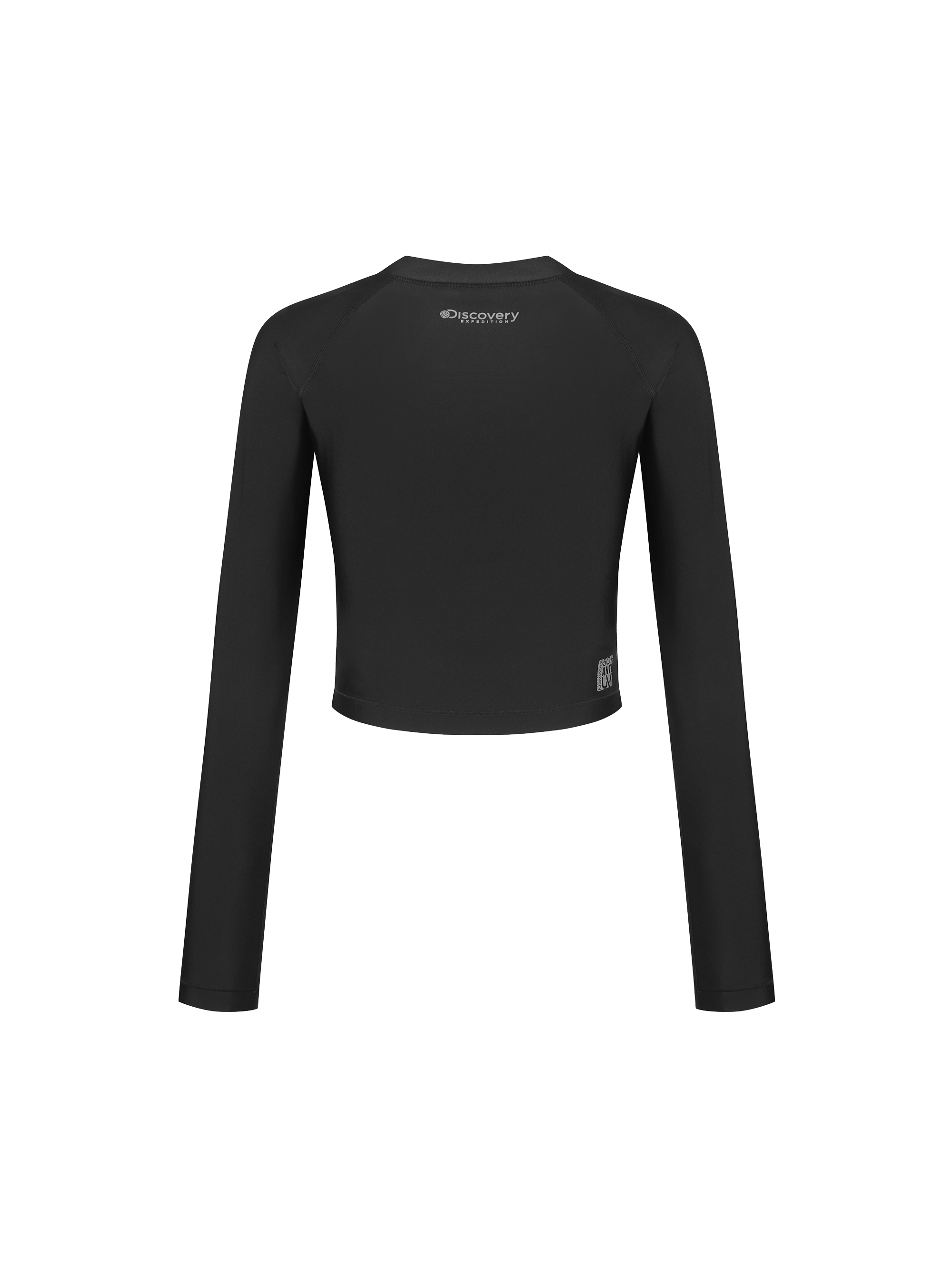 Freshvent Women's Essential Half Zip-up Crop Rashguard