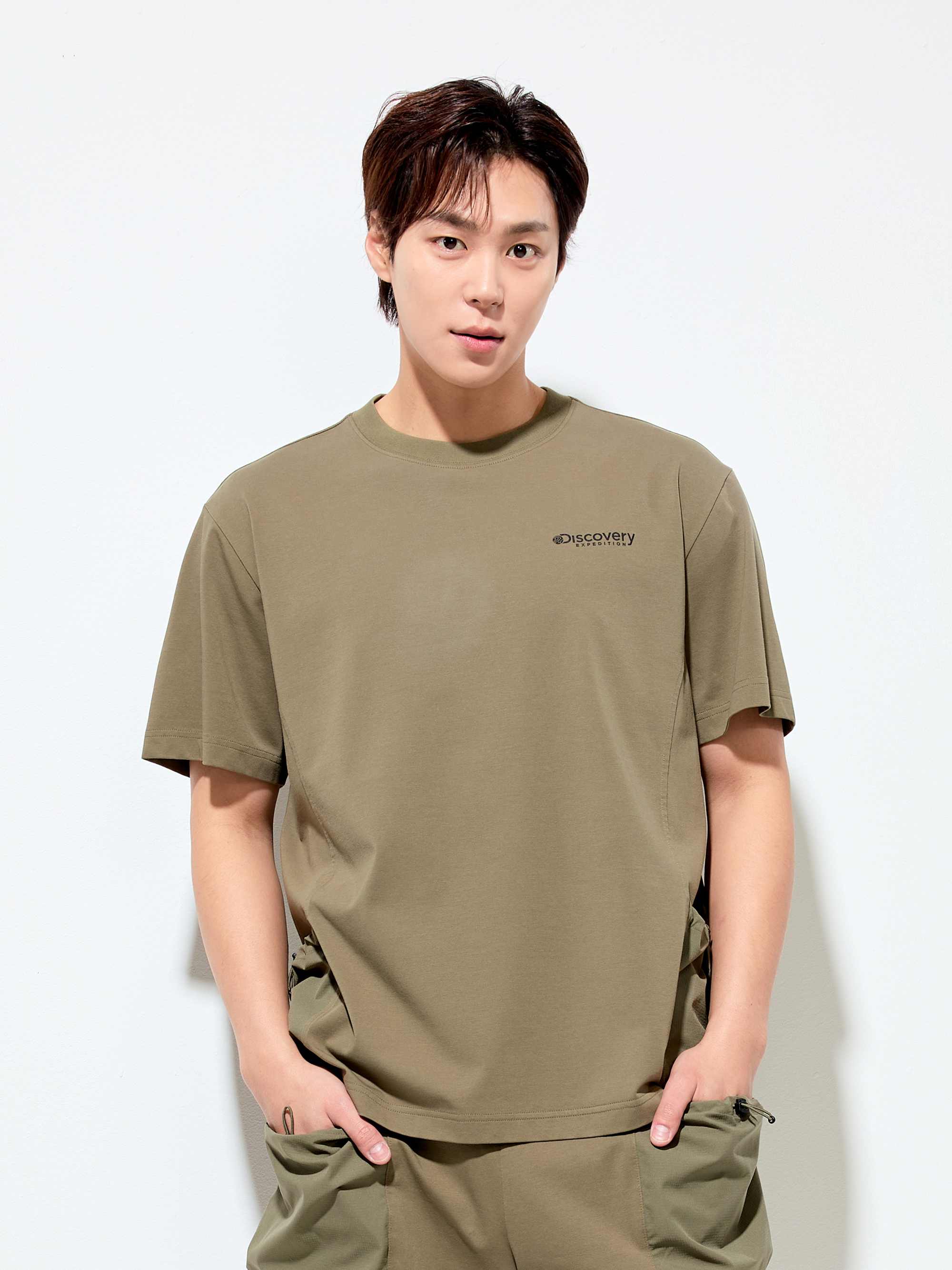 Freshvent Washed Men's Lightweight Hybrid Short-sleeve Training T-shirt