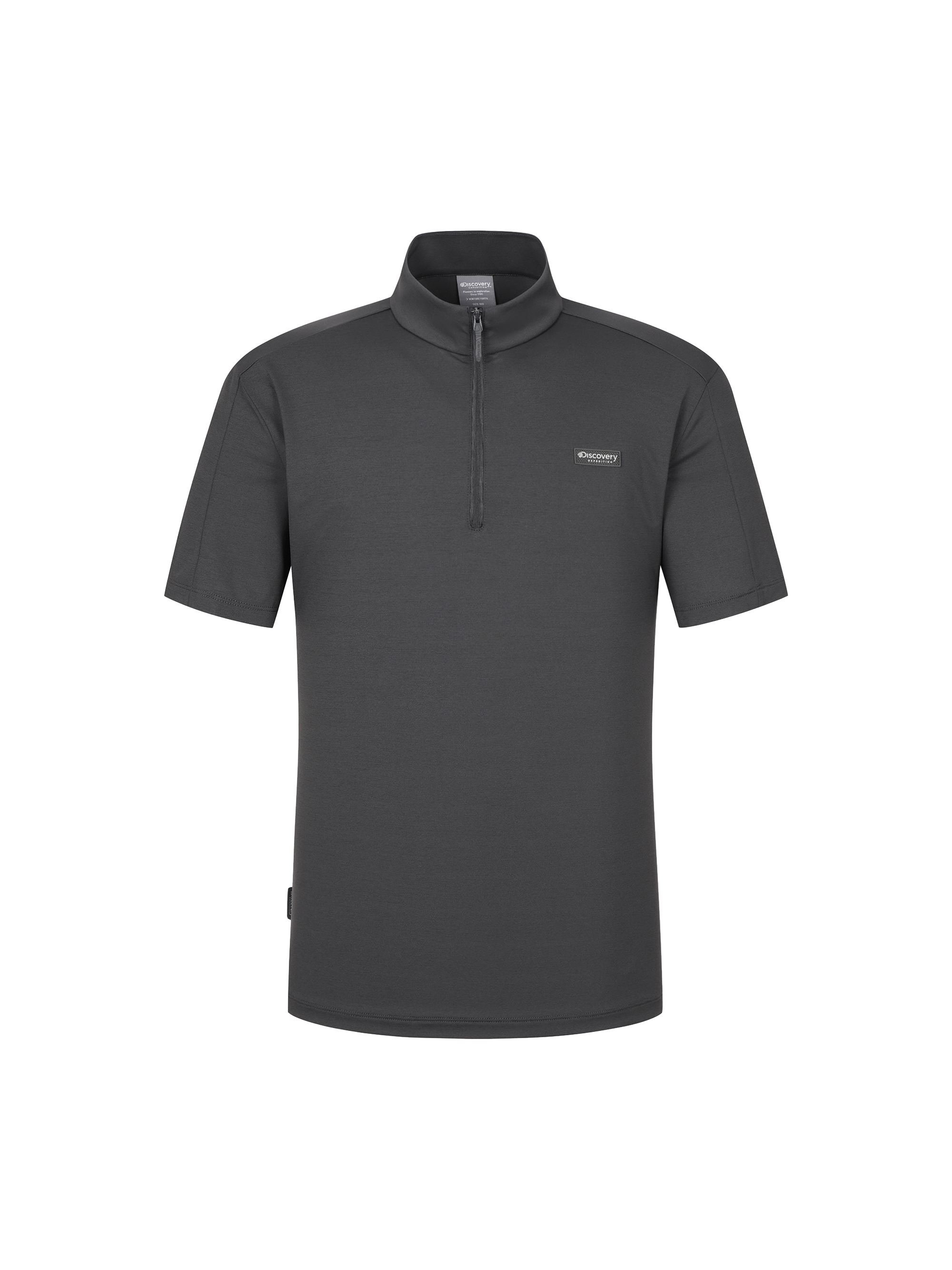 Men's Freshvent Zip Neck Short Sleeve T-Shirts