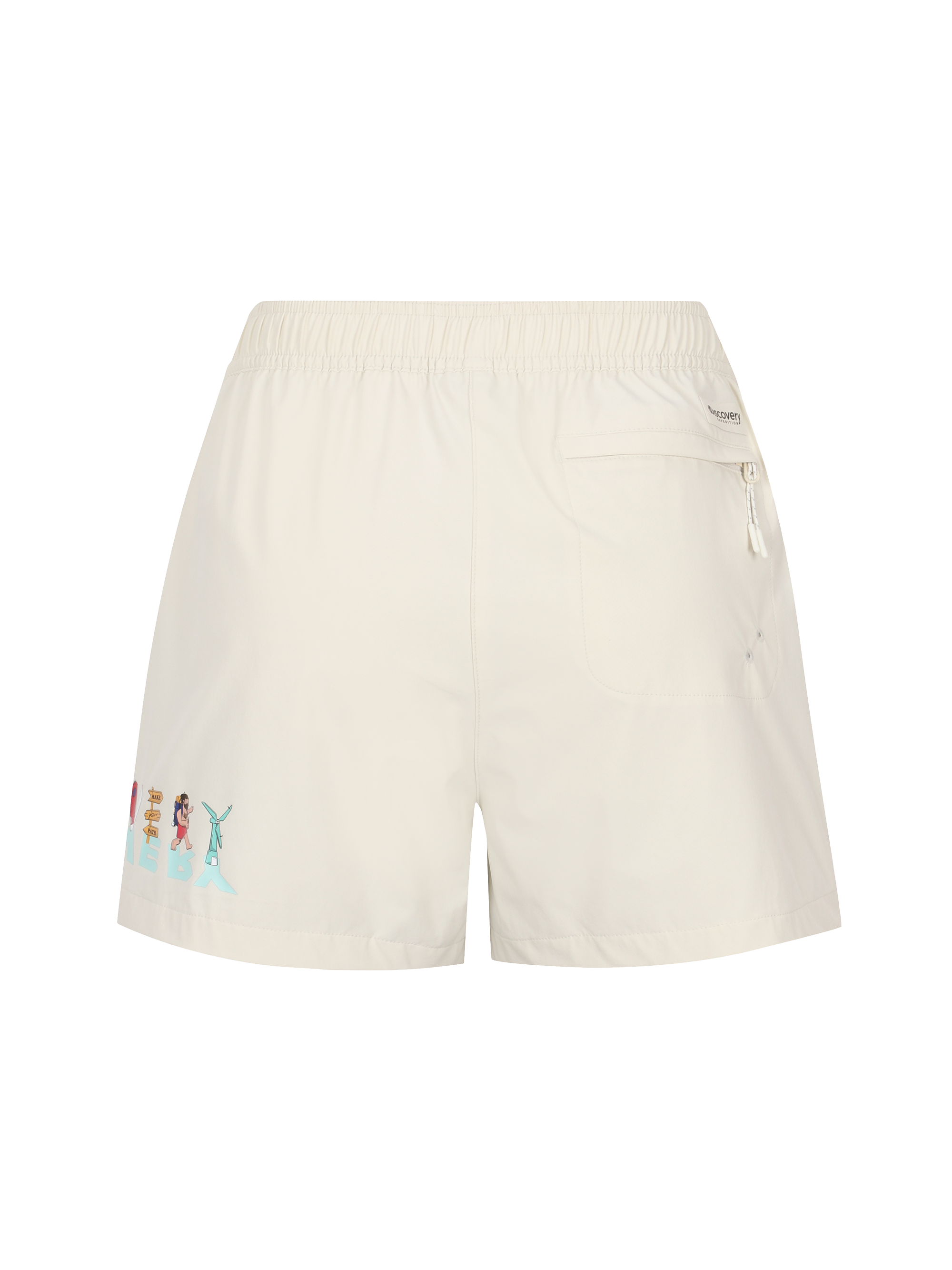 Freshvent Women's Mane Crew Graphic Board Shorts