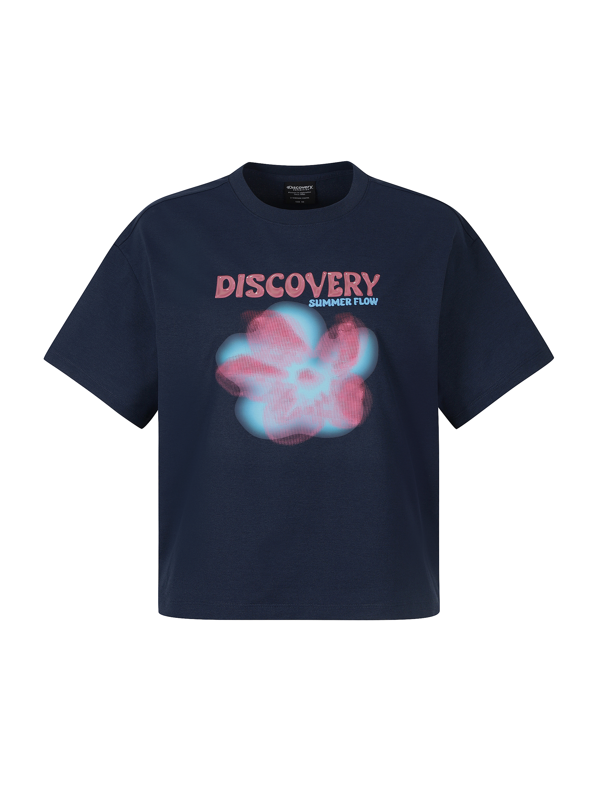 W's Flower Graphic Short Sleeve T-shirt
