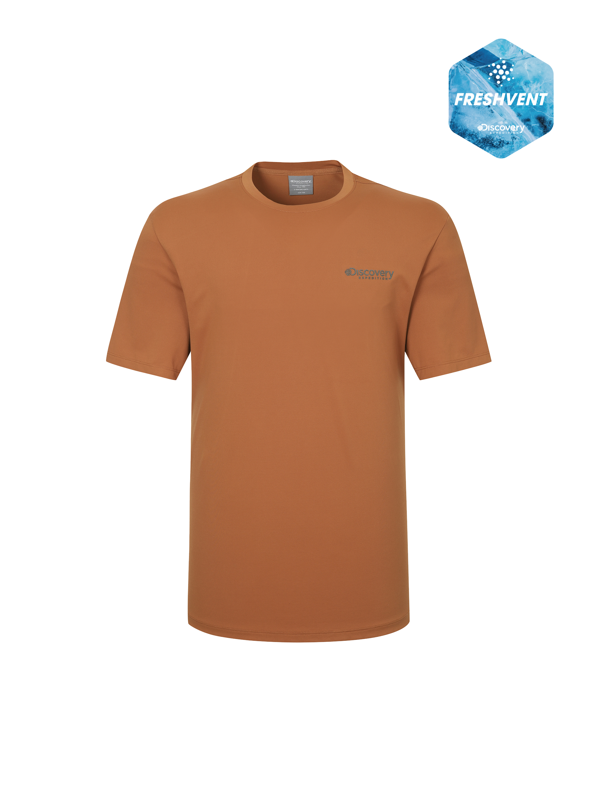Men's Freshvent Cutting Lined Functional Short Sleeve T-shirt