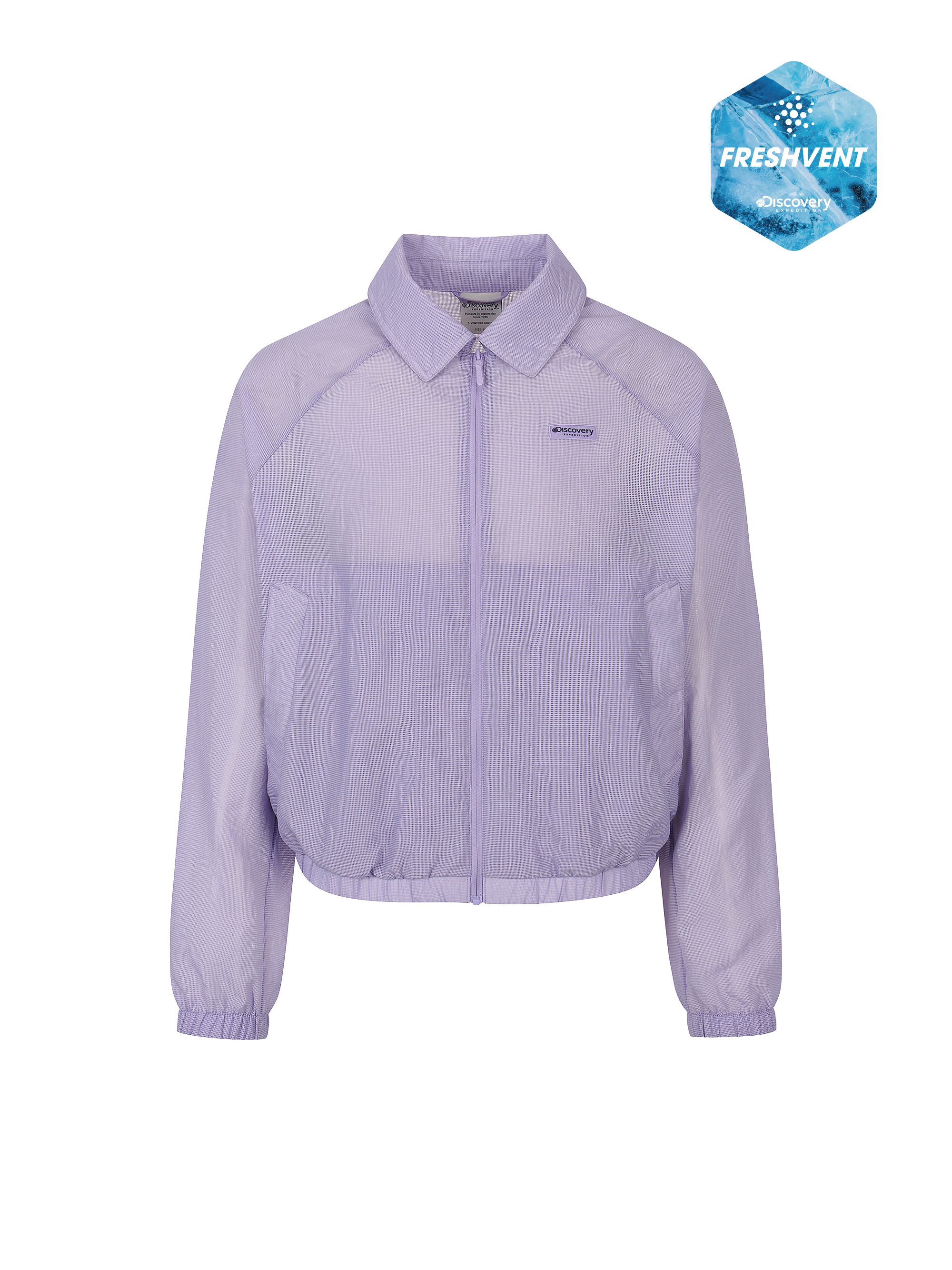 W's Freshvent Collared Crop Windjacket
