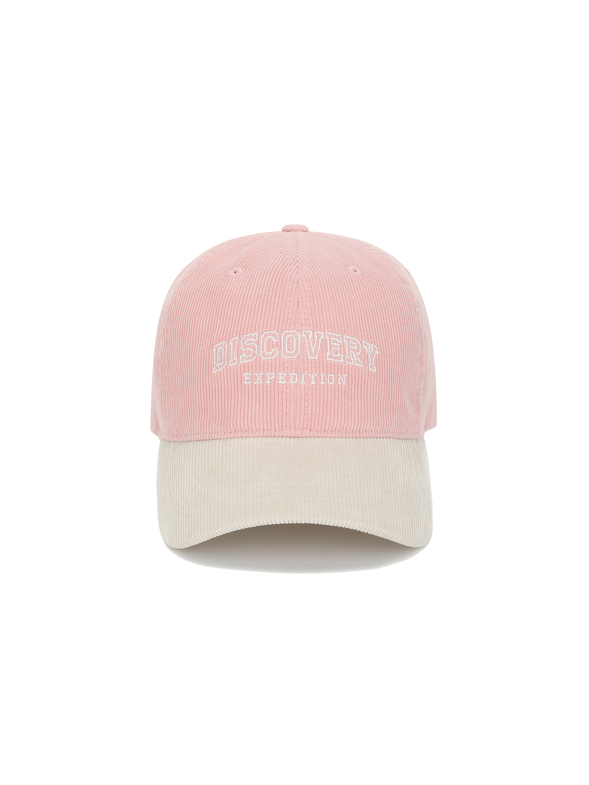 Corduroy Color-blocked Ballcap