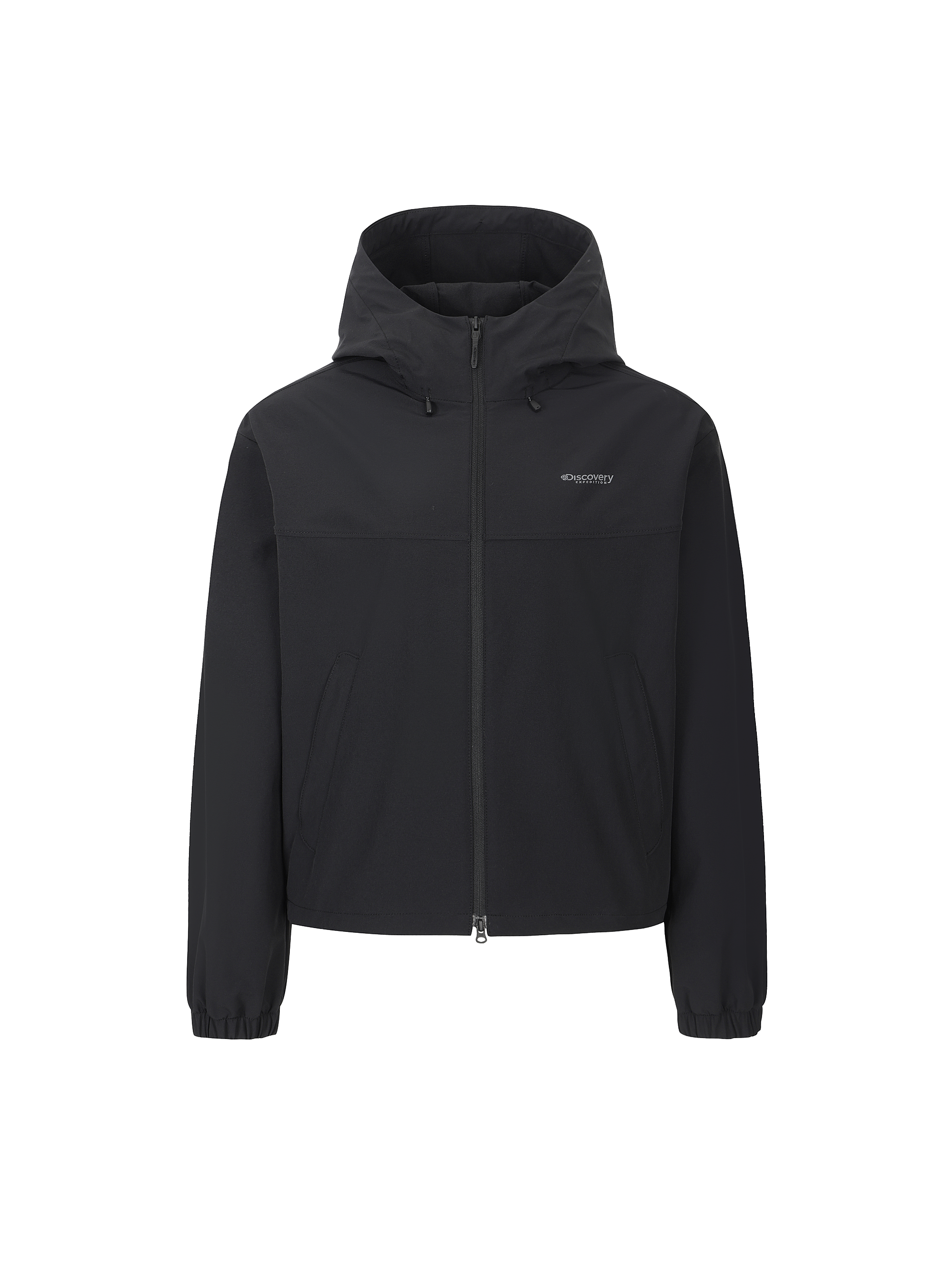 W's Stretch Woven Training Cropped Hooded ZIP-UP