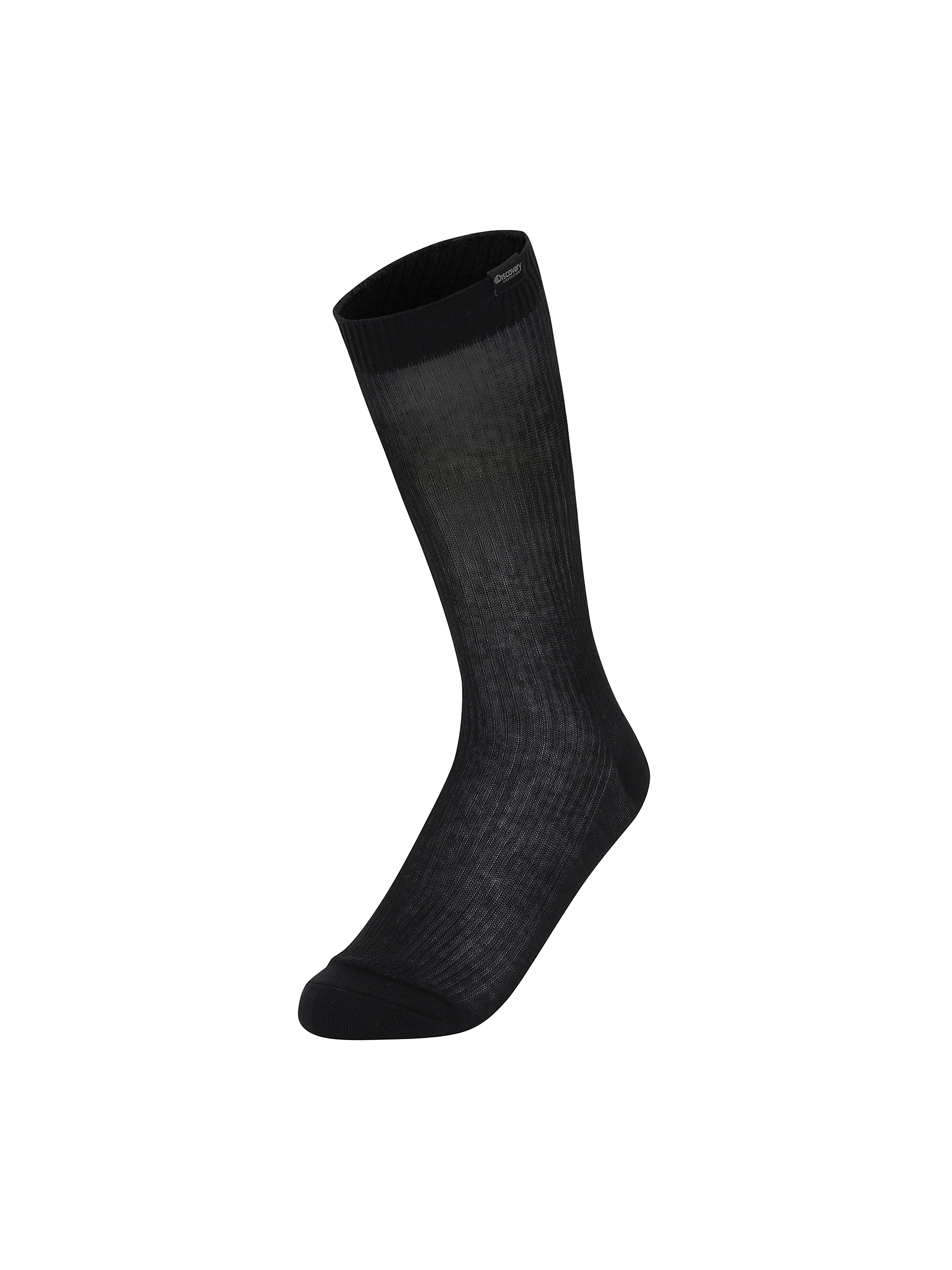 See-through Rib High Length Socks