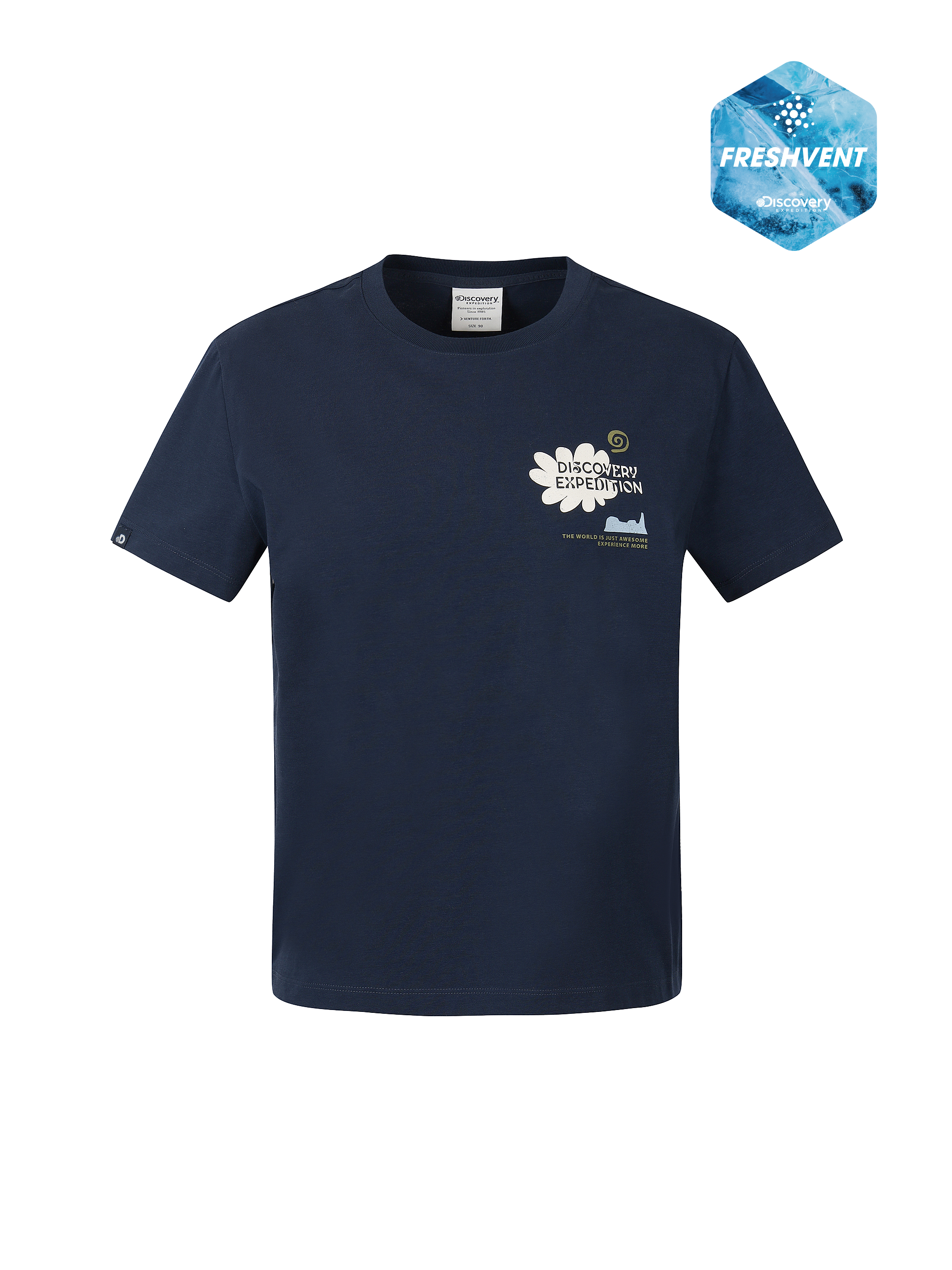 W's Freshvent Nature Semi-Cropped Short Sleeve T-shirt