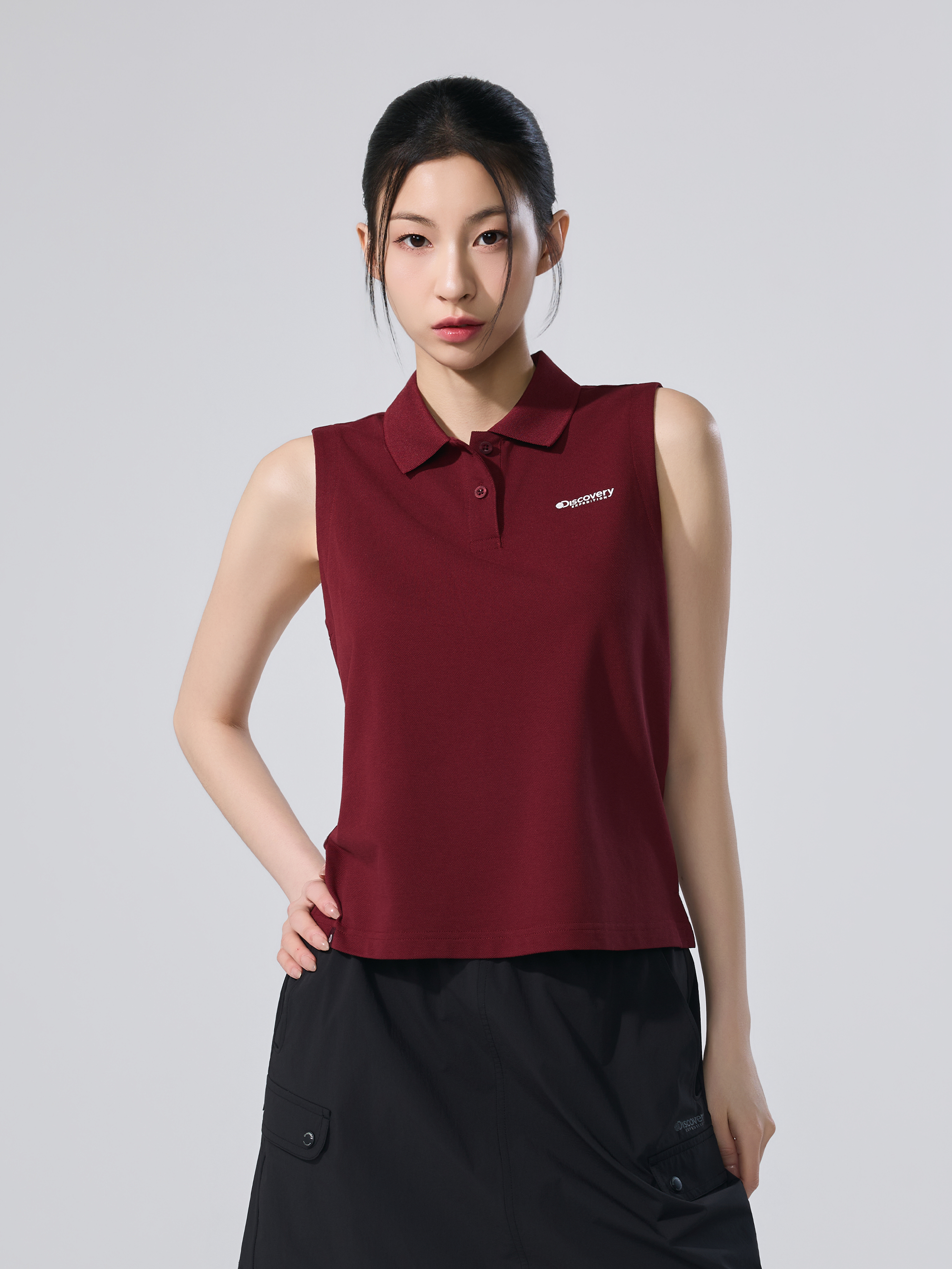 W's Sleeveless Polo Shirt