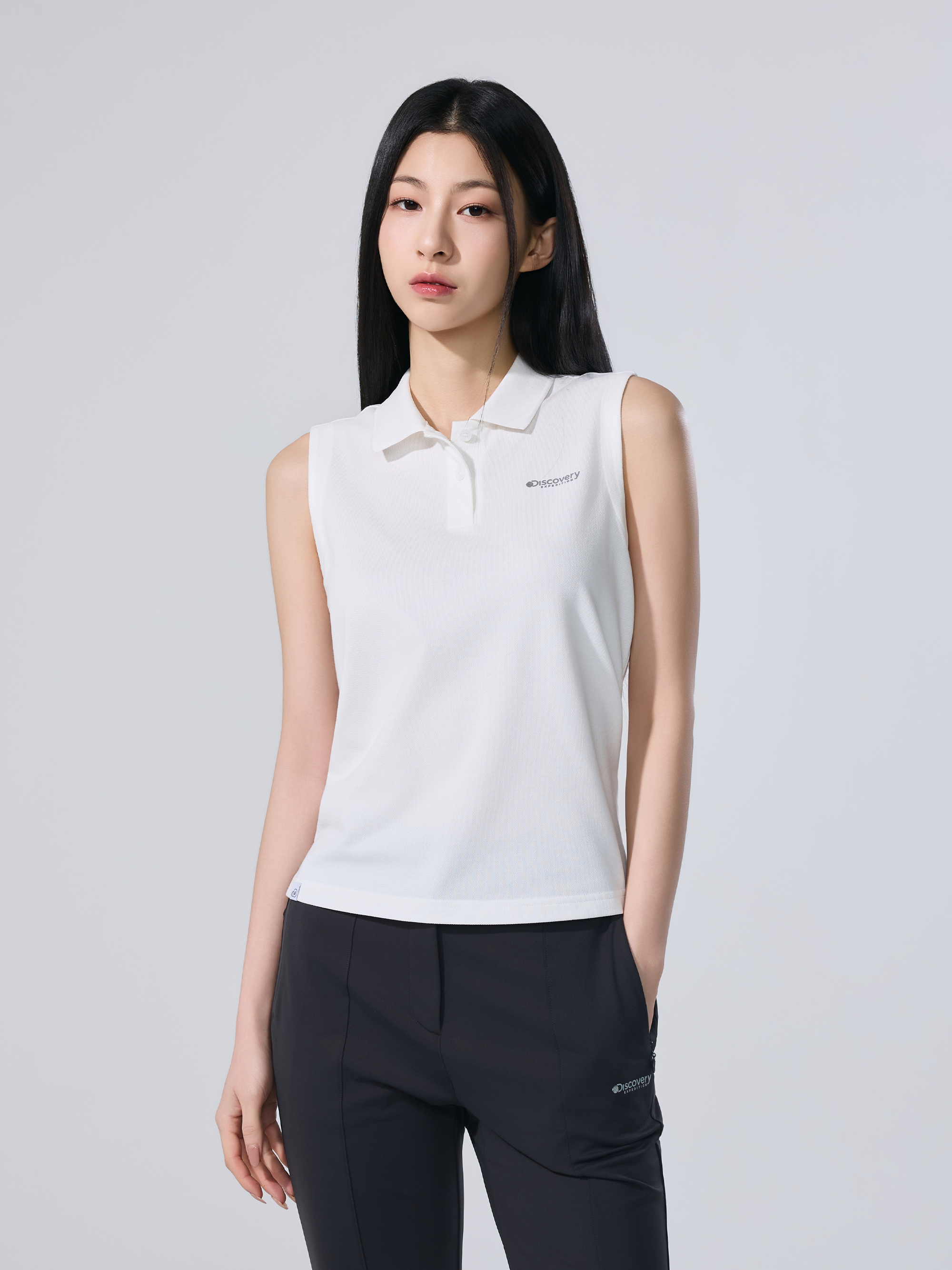 W's Sleeveless Polo Shirt
