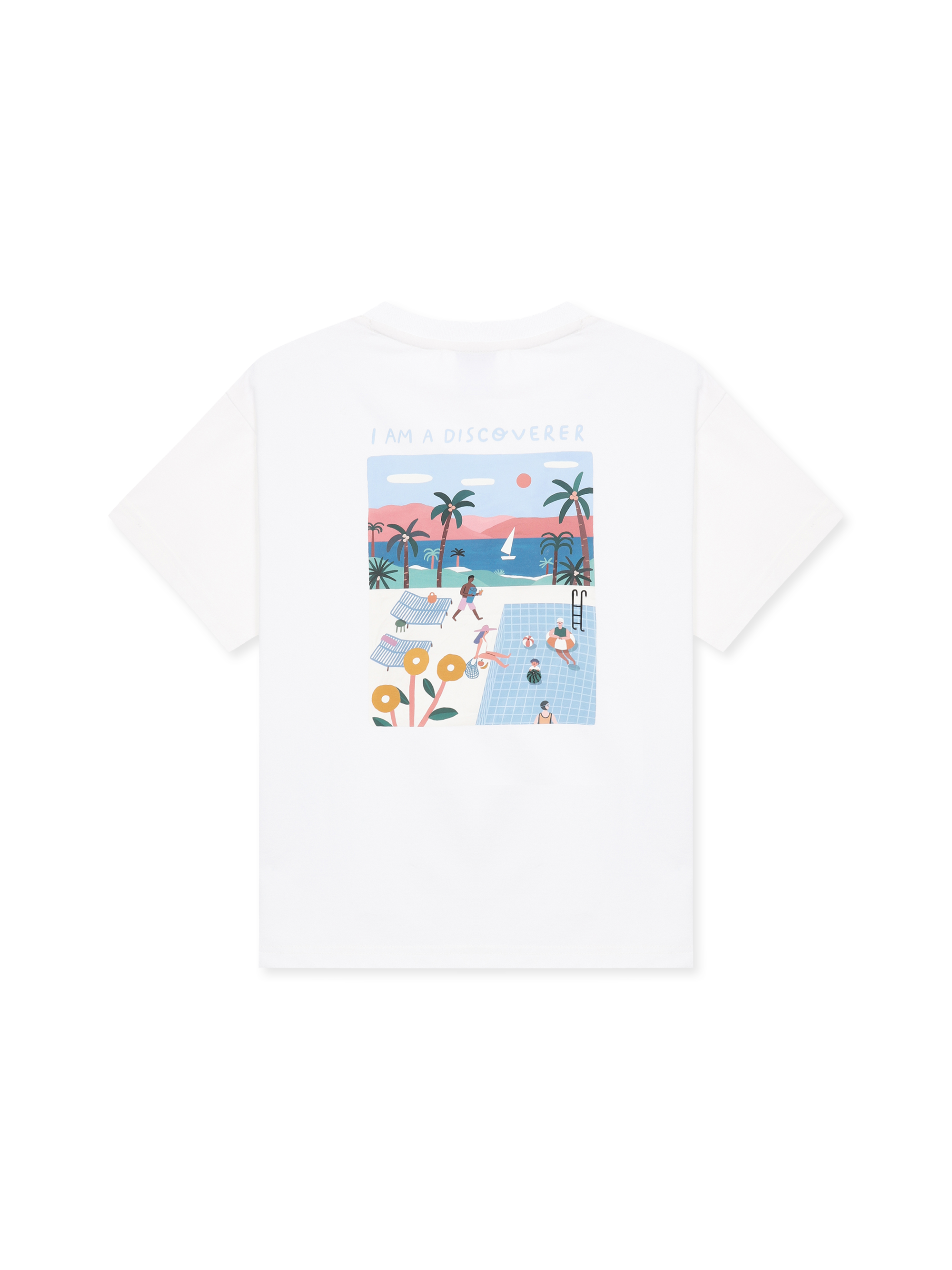 Kids Hot Summer Graphic Short Sleeve T-shirts