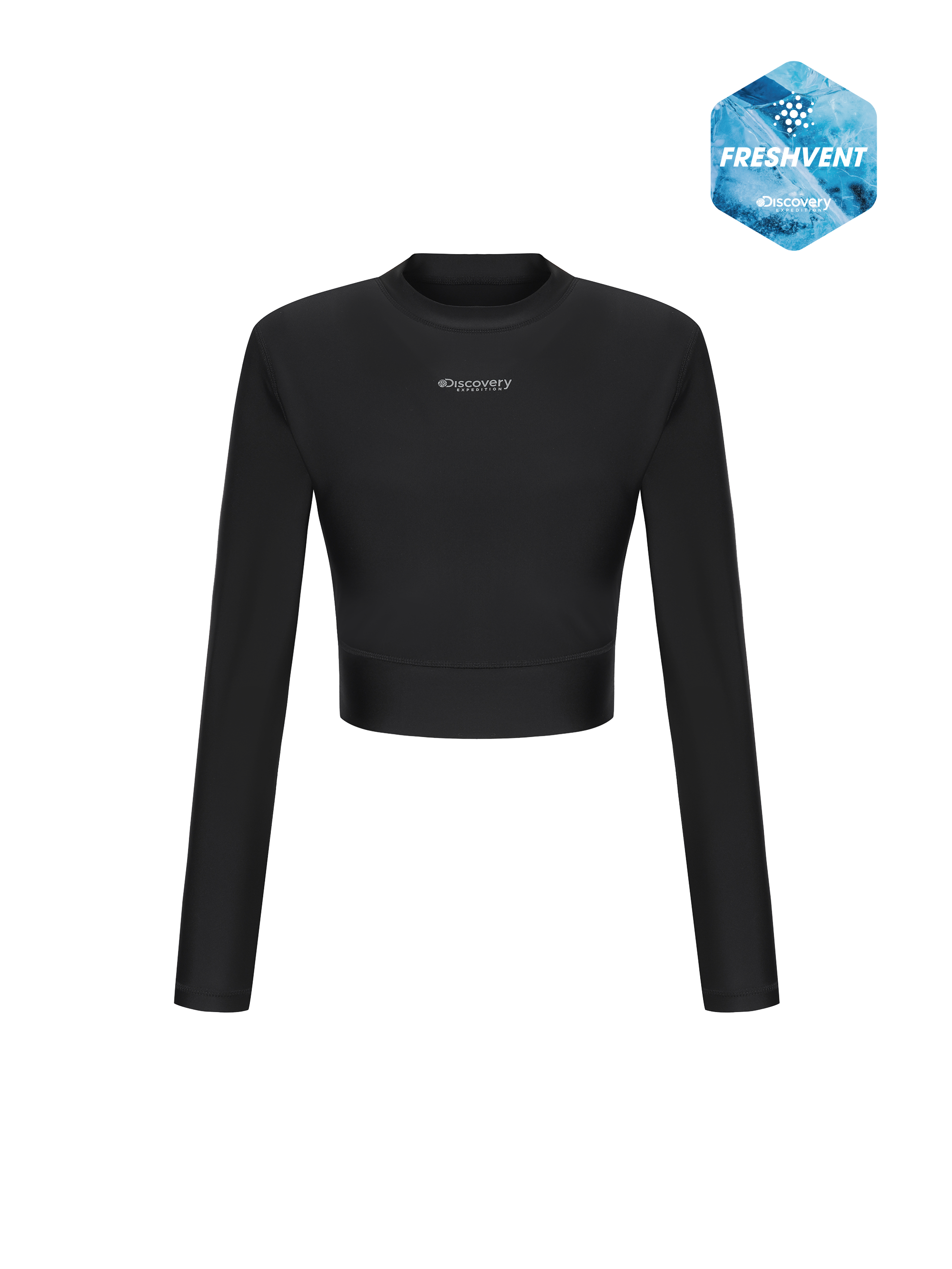 Freshvent Women's Essential Crop Rashguard
