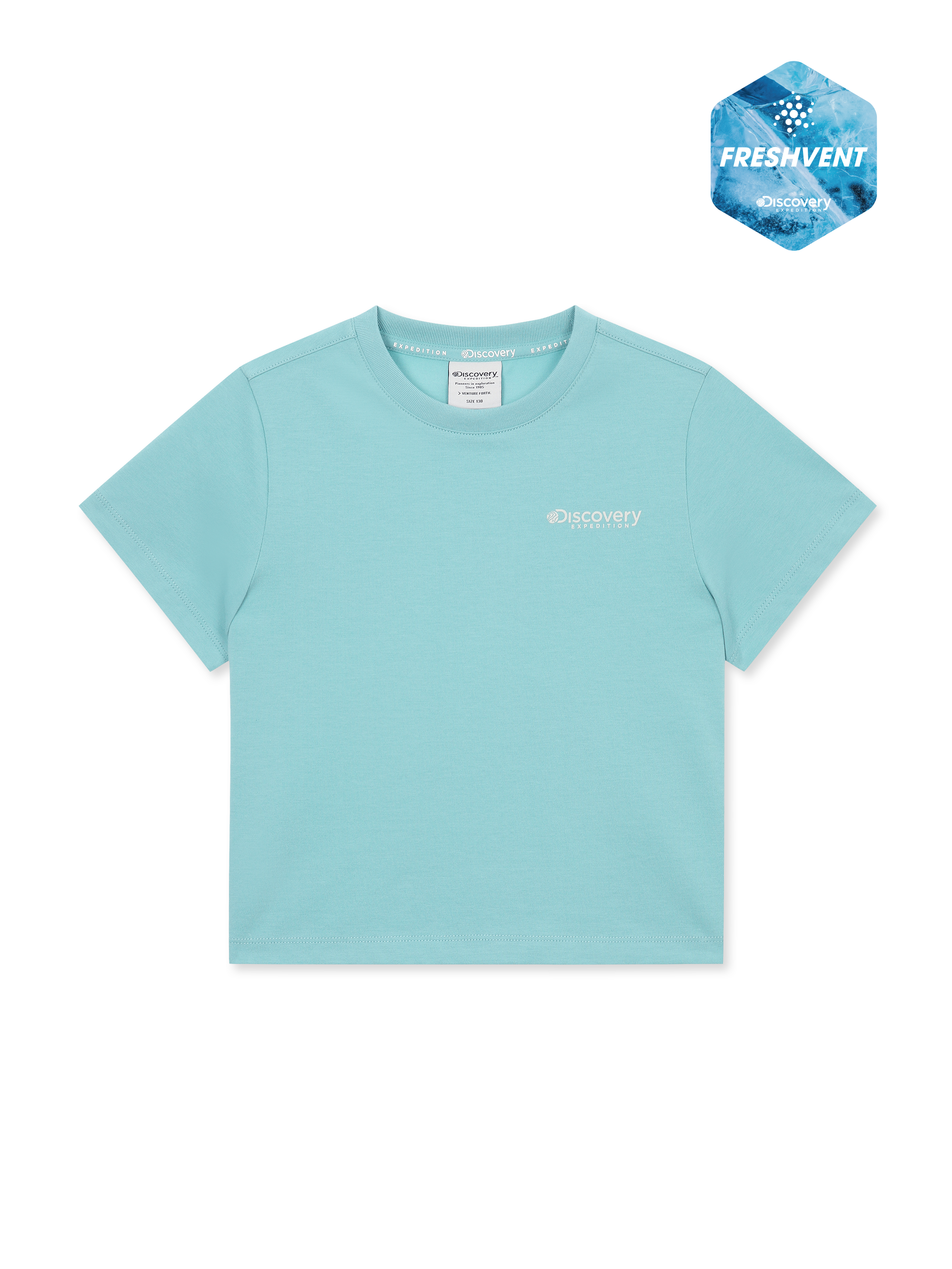 Girl's Freshvent Camping Graphic Short Sleeve T-shirt