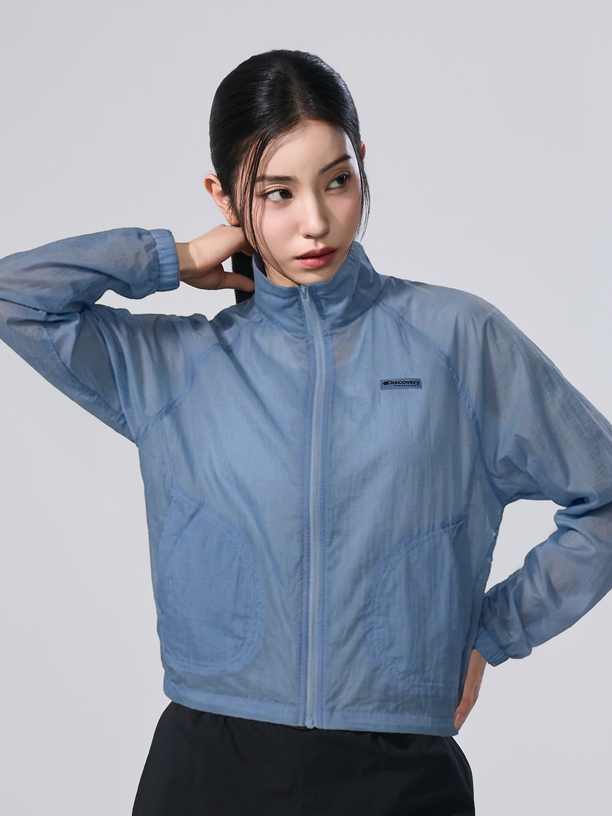 W's Freshvent Ultra Lightweight High Neck Windjacket