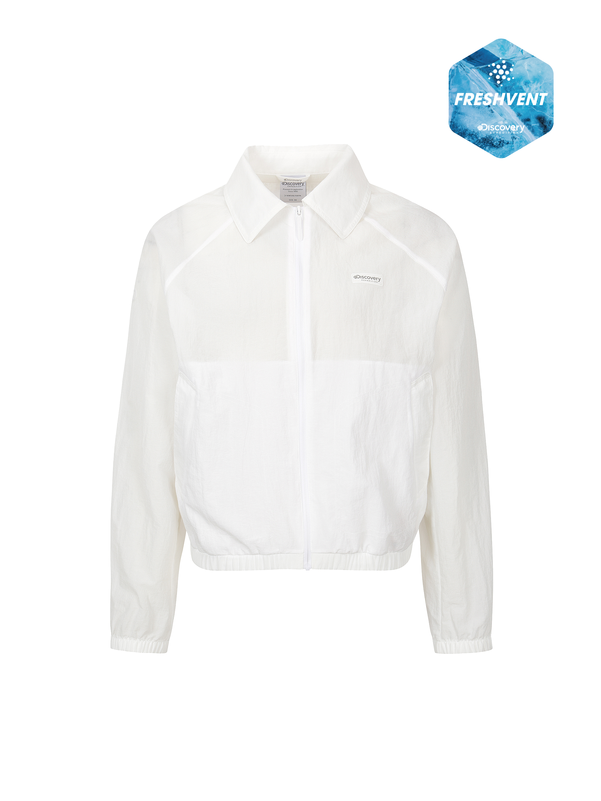 W's Freshvent Collared Crop Windjacket