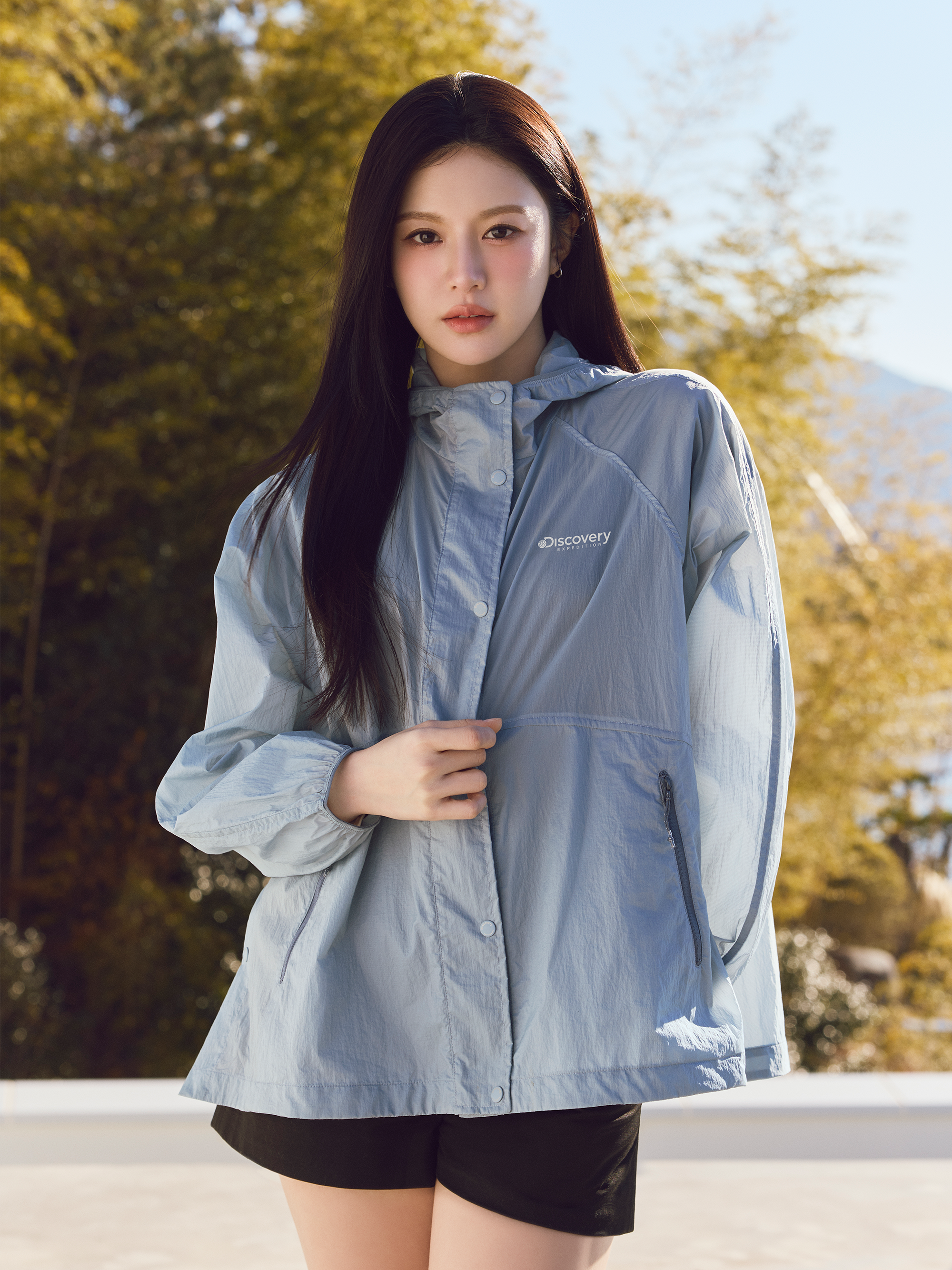 Freshvent Women's Oversized Windbreaker