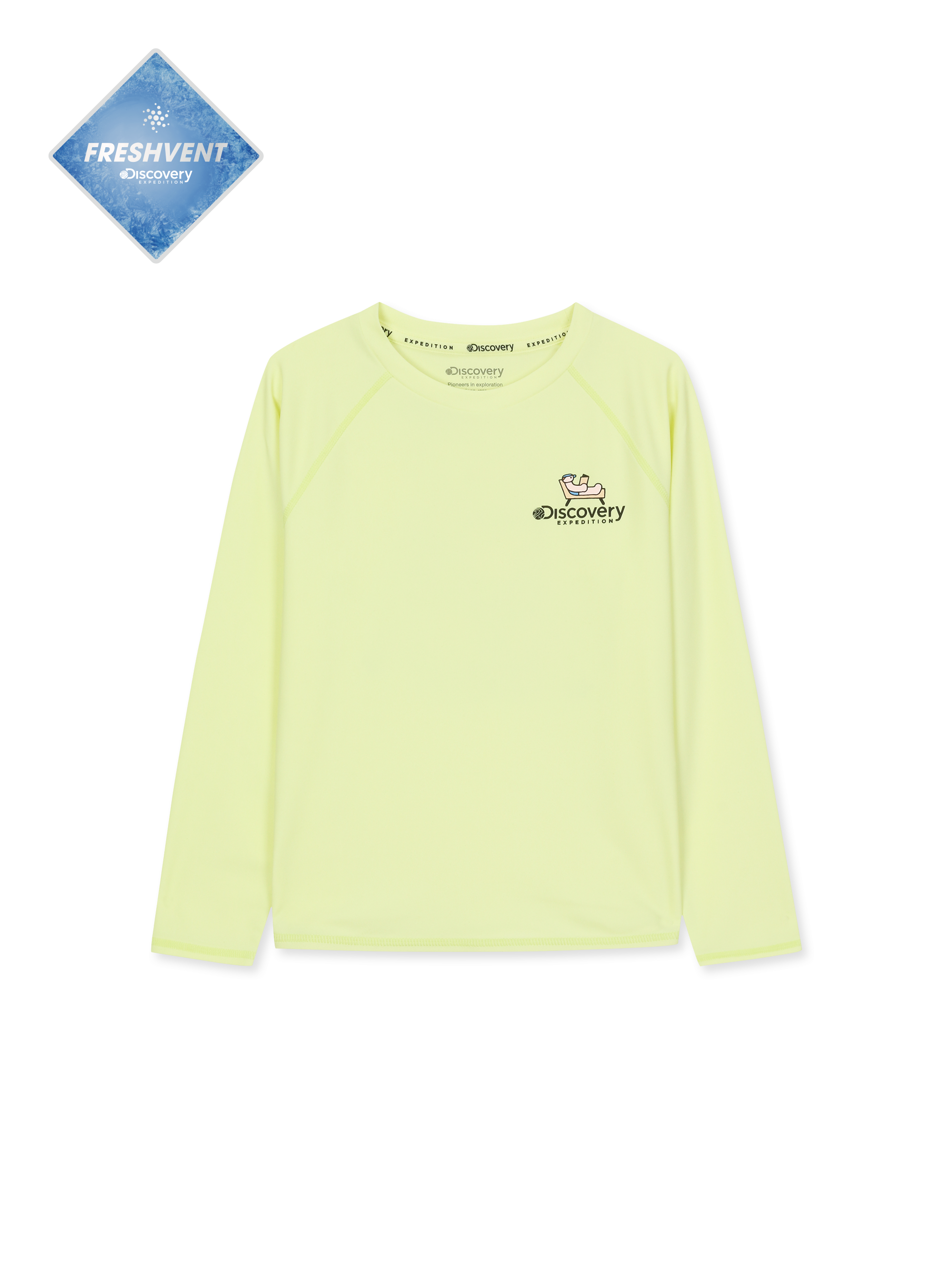 Kids Freshvent Graphic Rash Guard