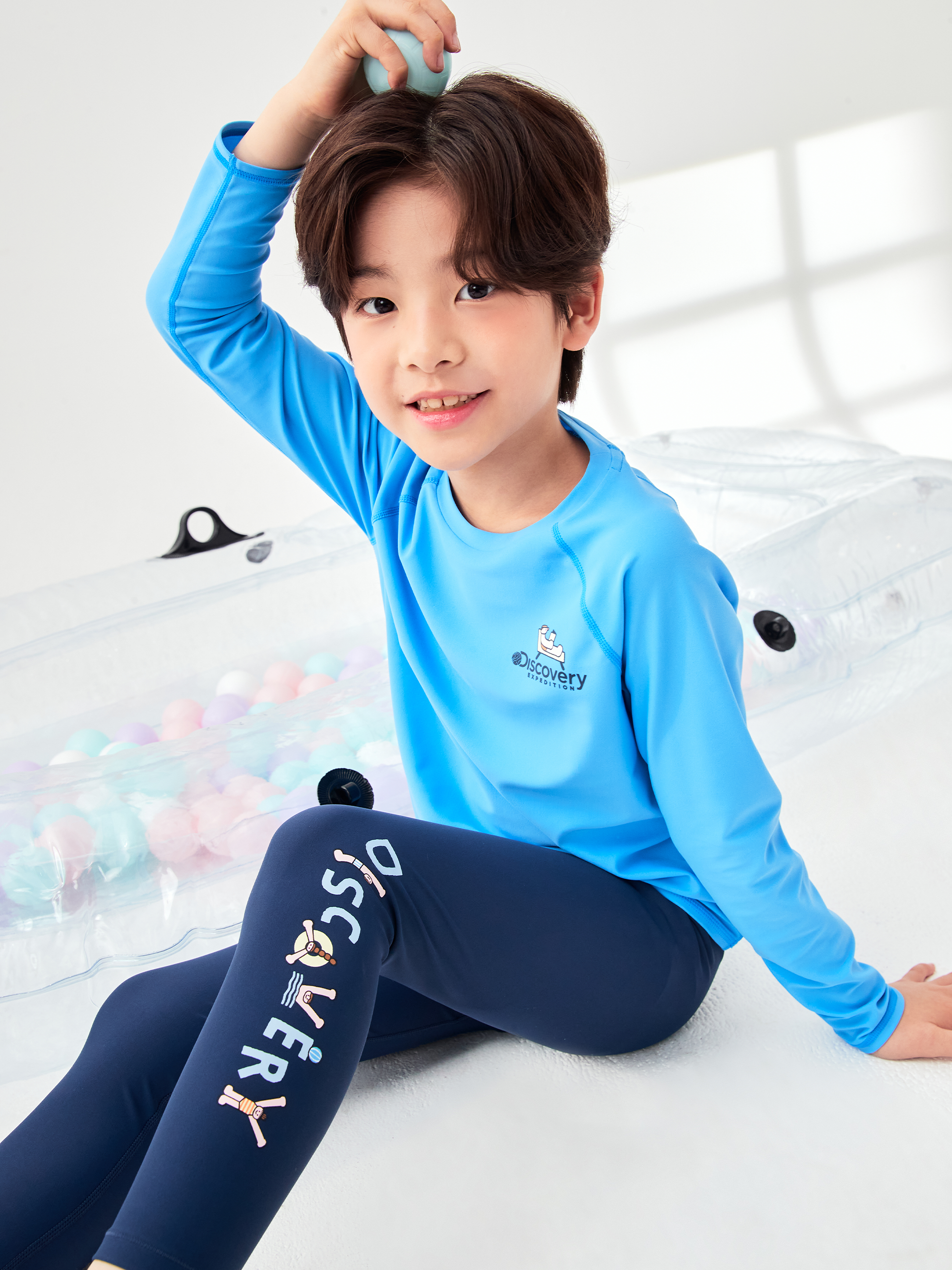 Kids Freshvent Kim Da -Ye Collaboration Water Leggings+Hat Set