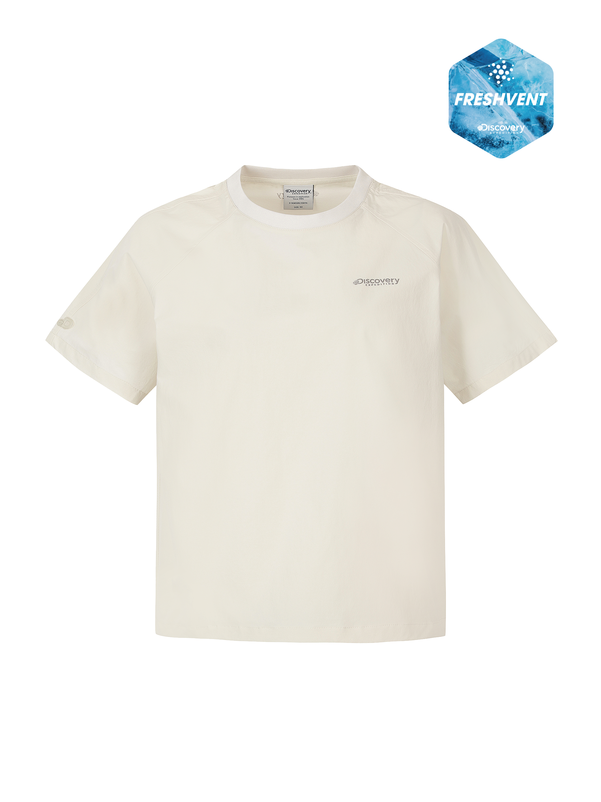 W's Freshvent Raglan Woven Short Sleeve T-shirt