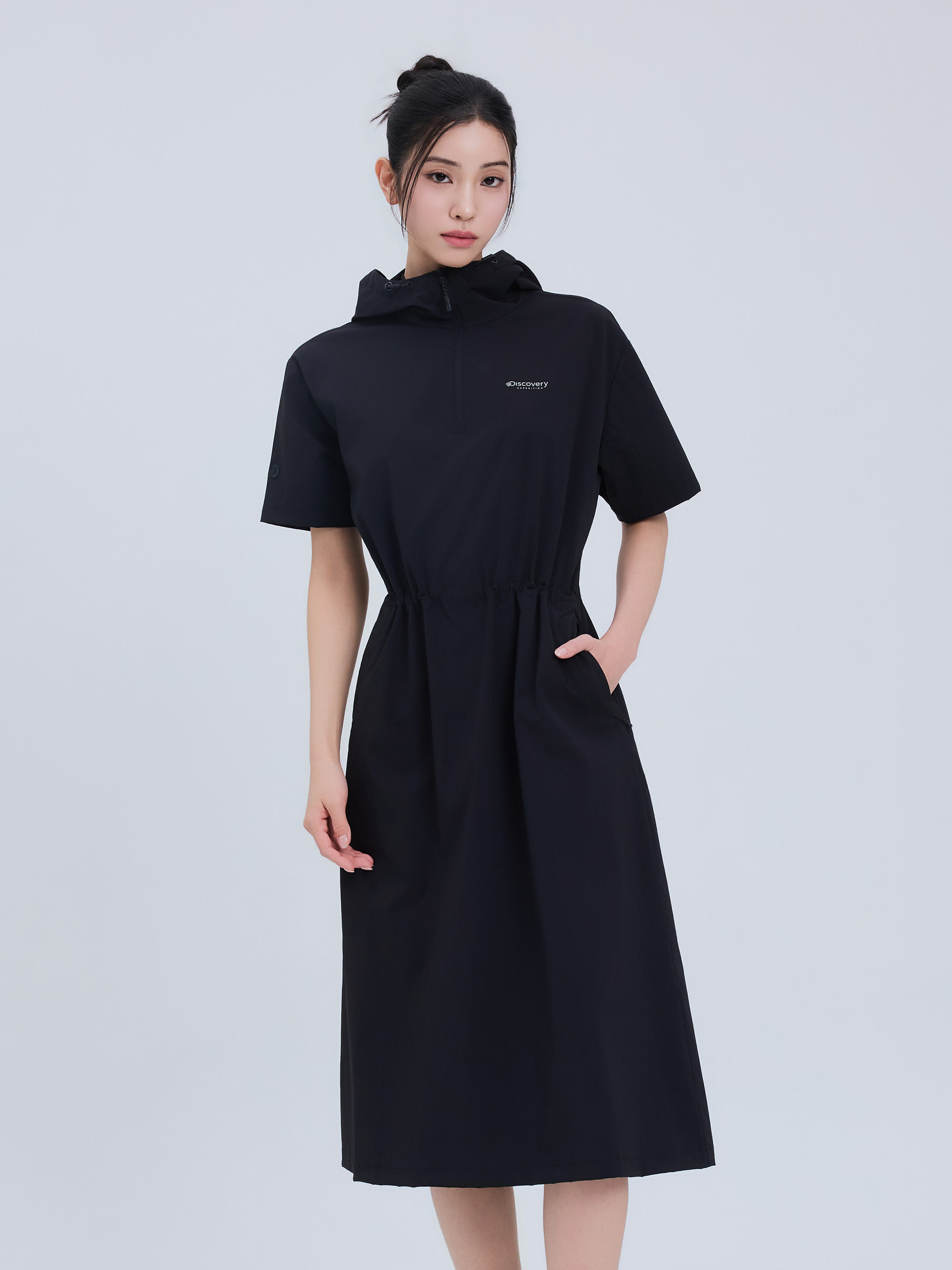 W's Freshvent Hooded Woven Dress