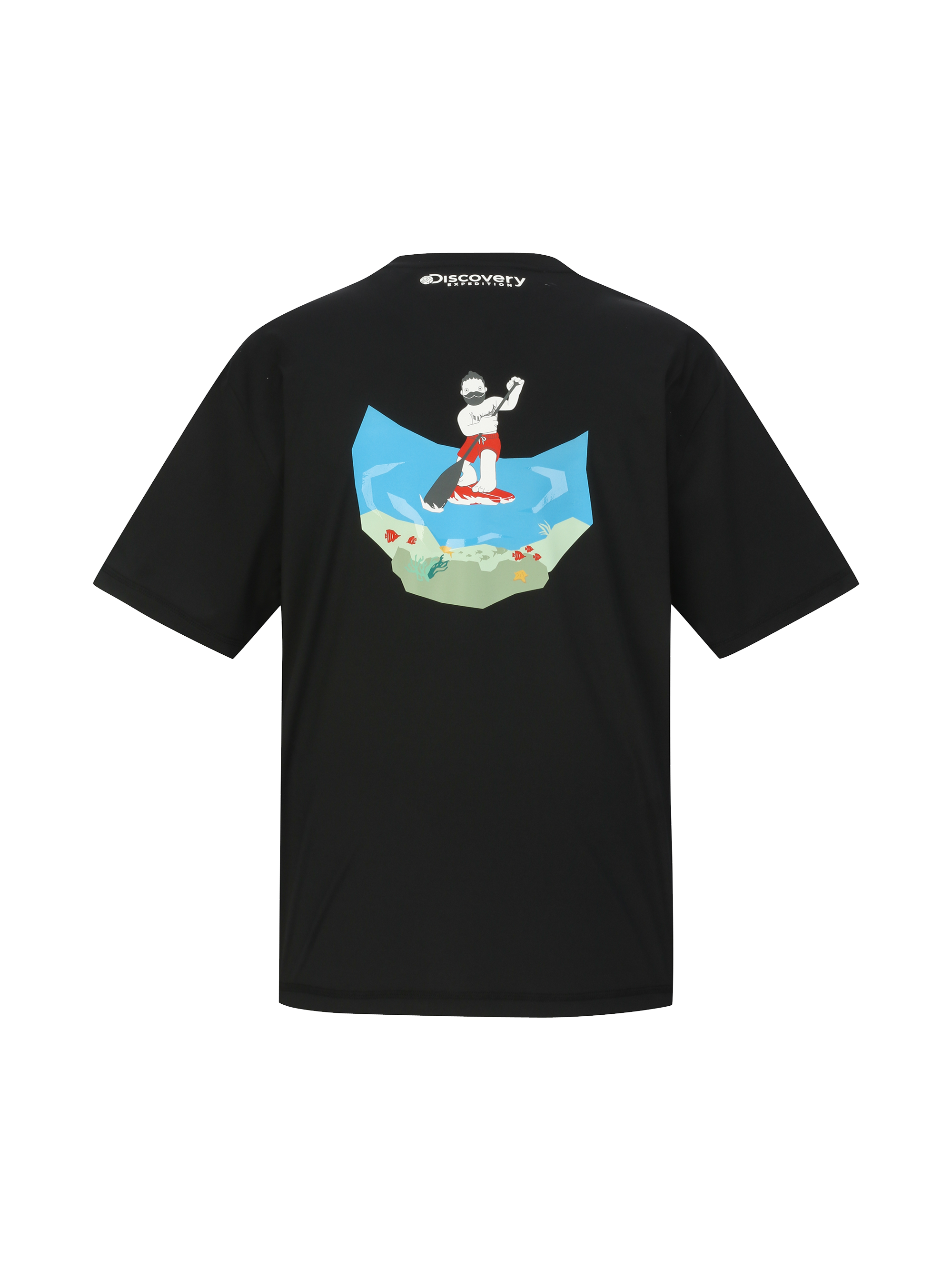 Manecrew Back Return Shorts Sleeve T-shirt