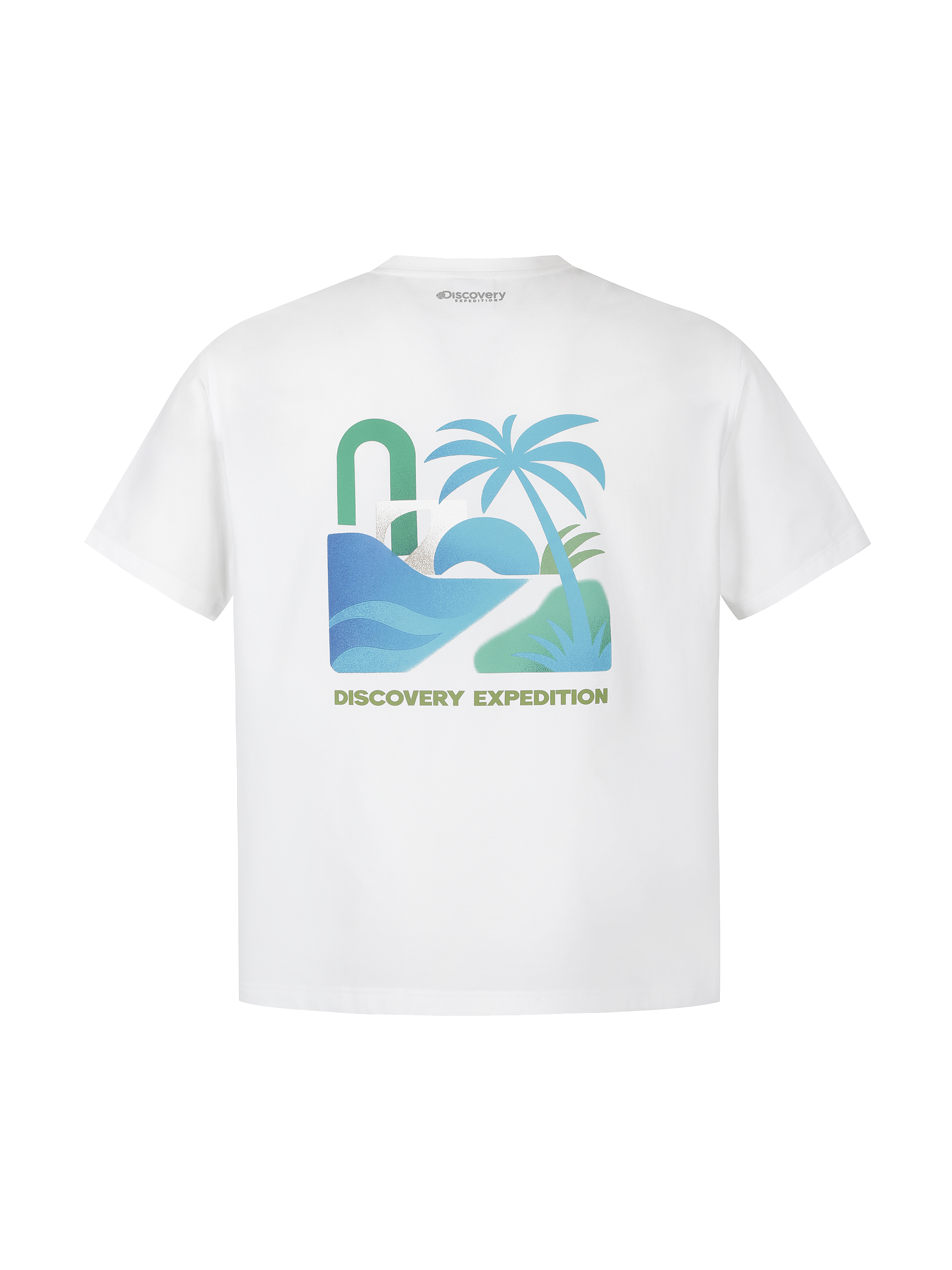 Hot Summer Graphic Short-Sleeve Water T-Shirt