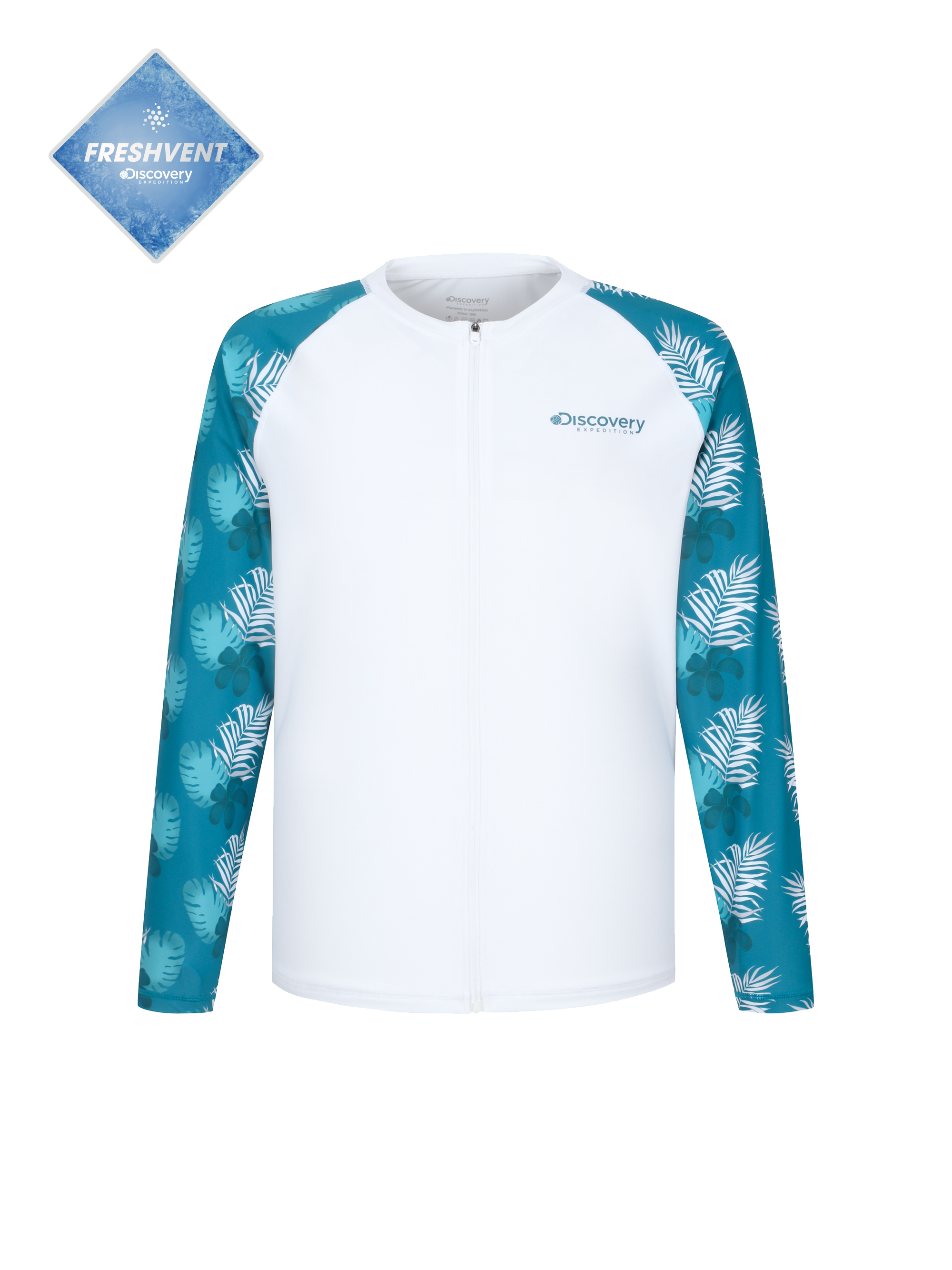 Freshvent Men's Hot Summer Rouge Fit Pool Up Rash Guard