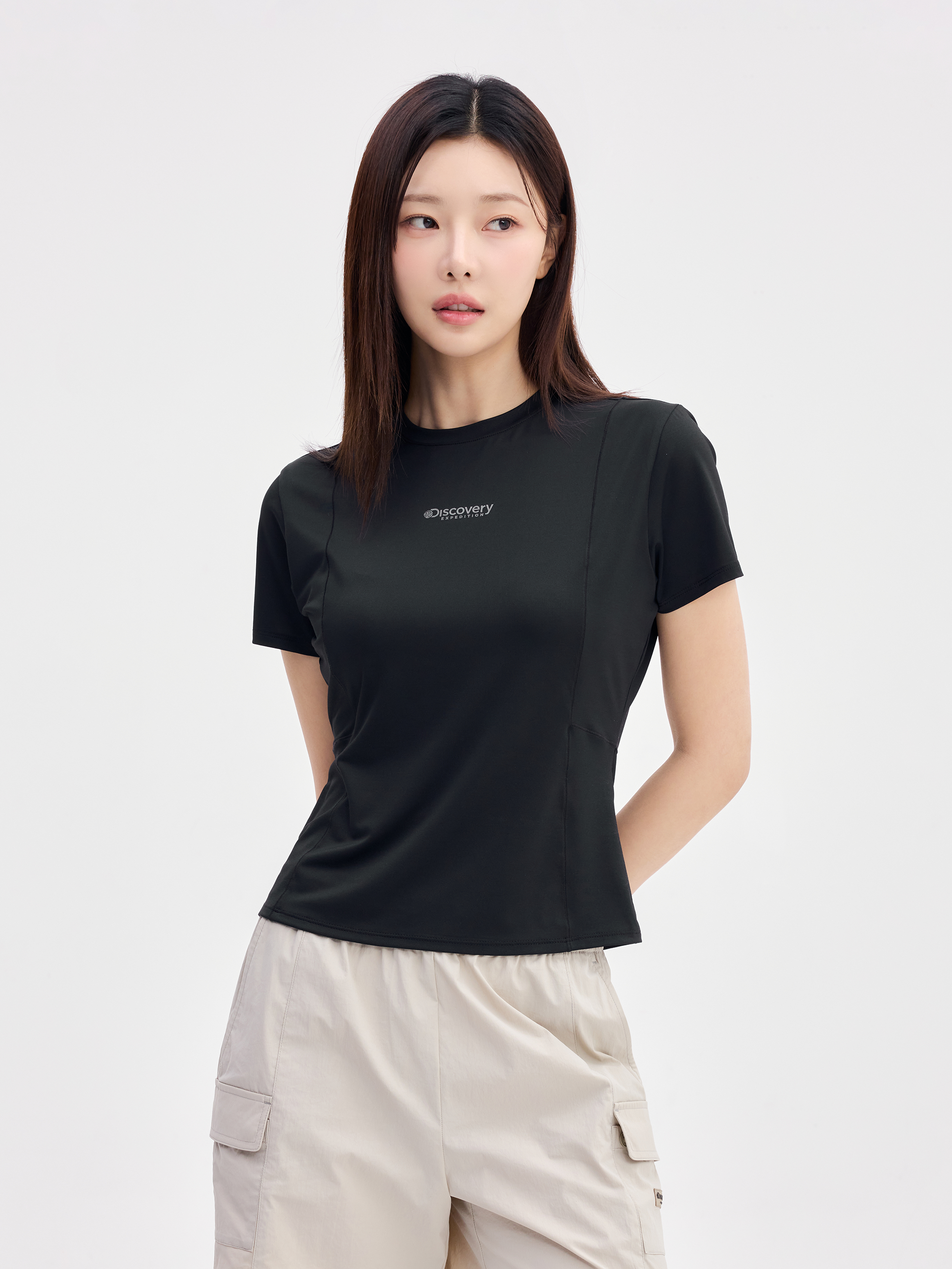 Women's Freshvent Cutting Line Short Sleeve T-Shirts