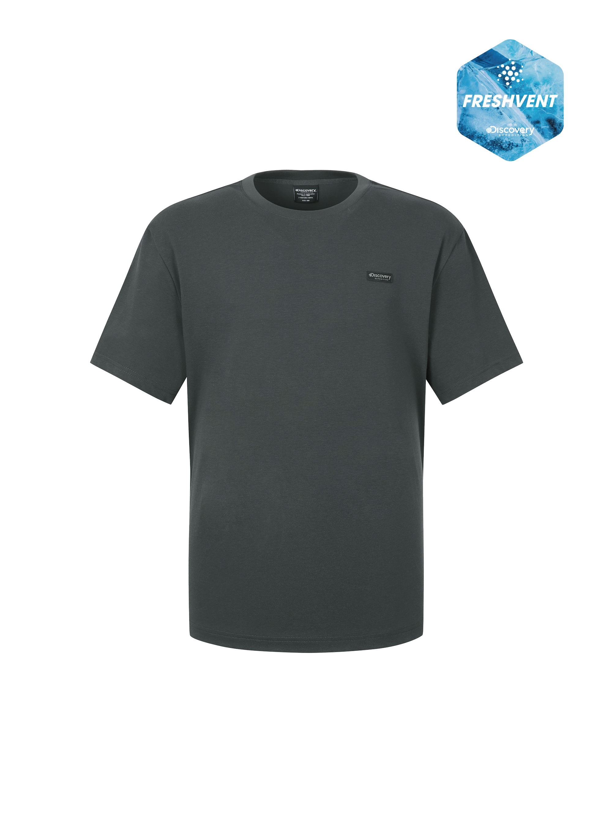 Freshvent Small Logo Semi Over Fit Shorts Sleeve T-shirt