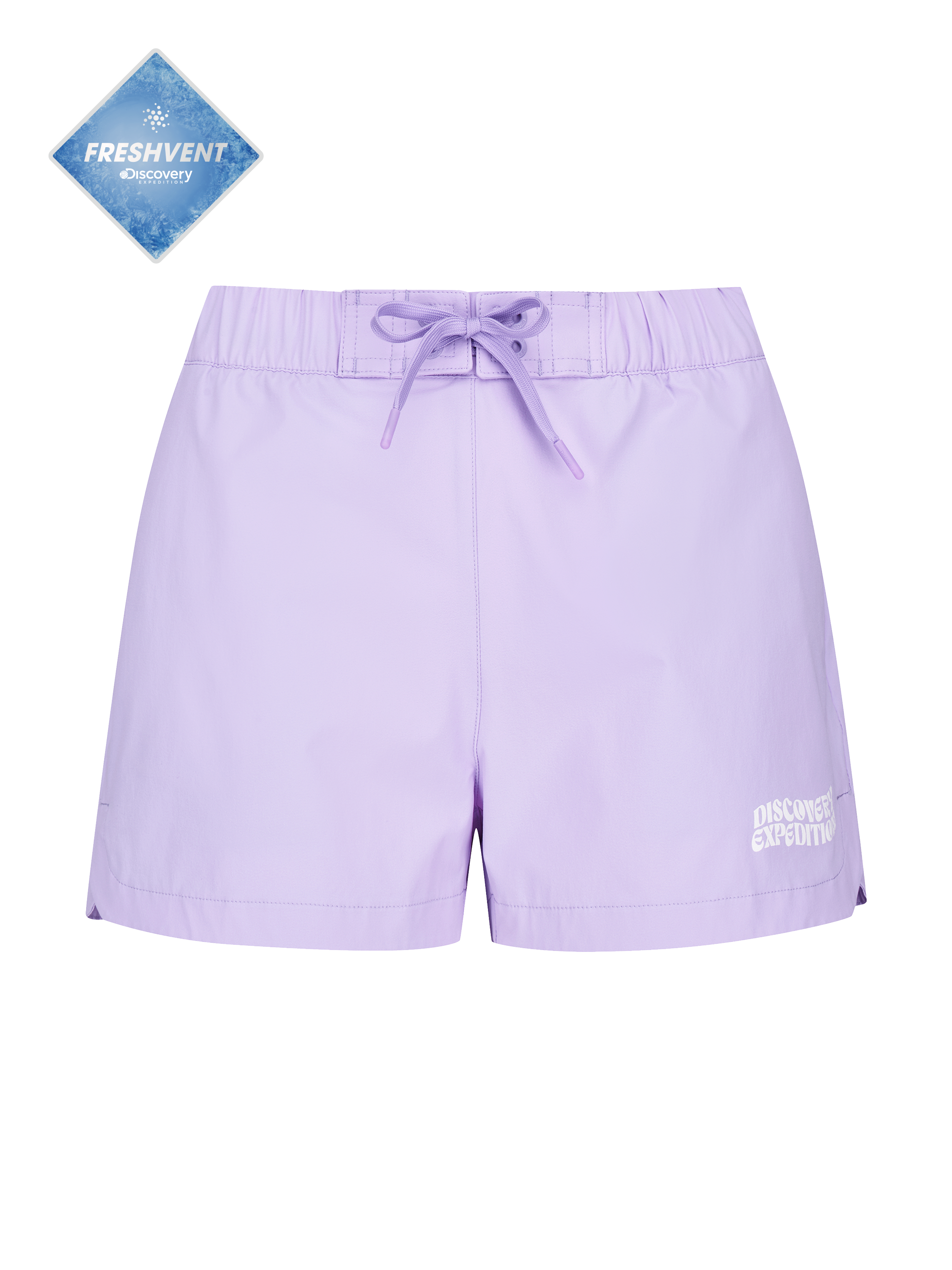 Freshvent Women's Exposed Band Type Board Shorts