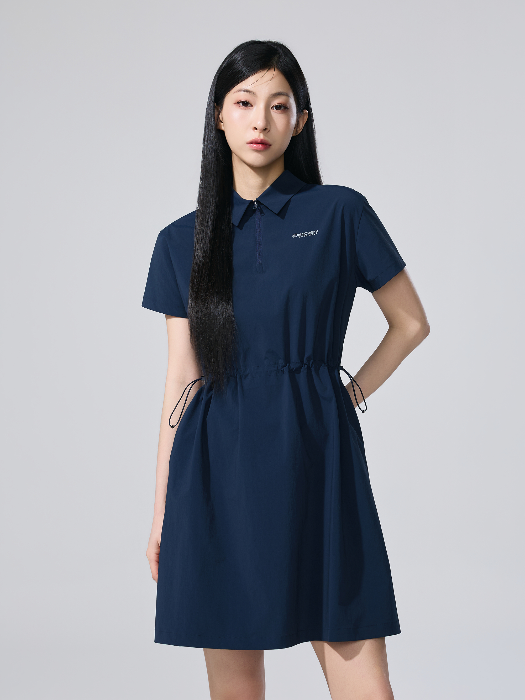 W's Freshvent Polo-Type Mini Dress