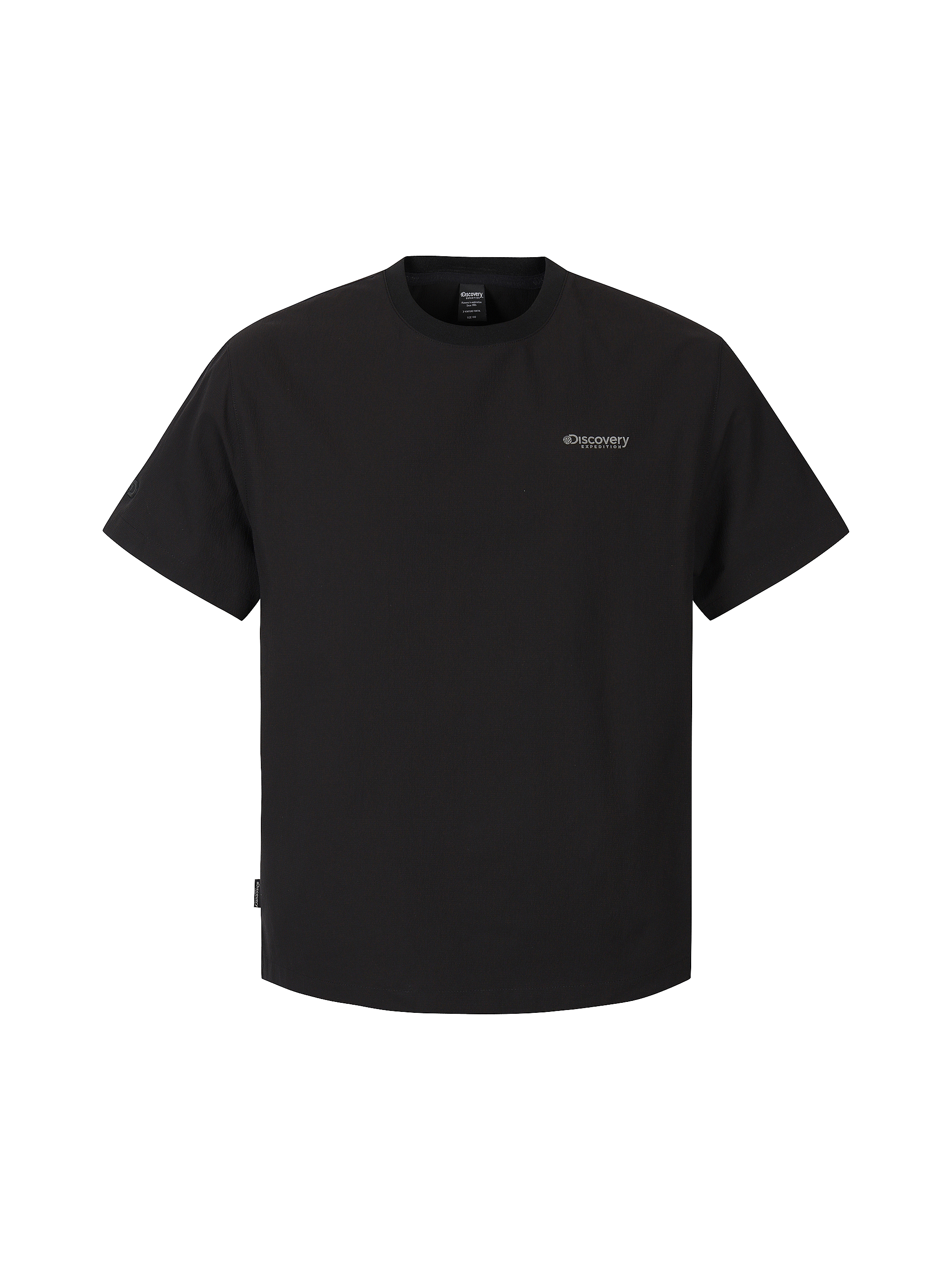 M's Seersucker Woven Short-Sleeve T-shirt