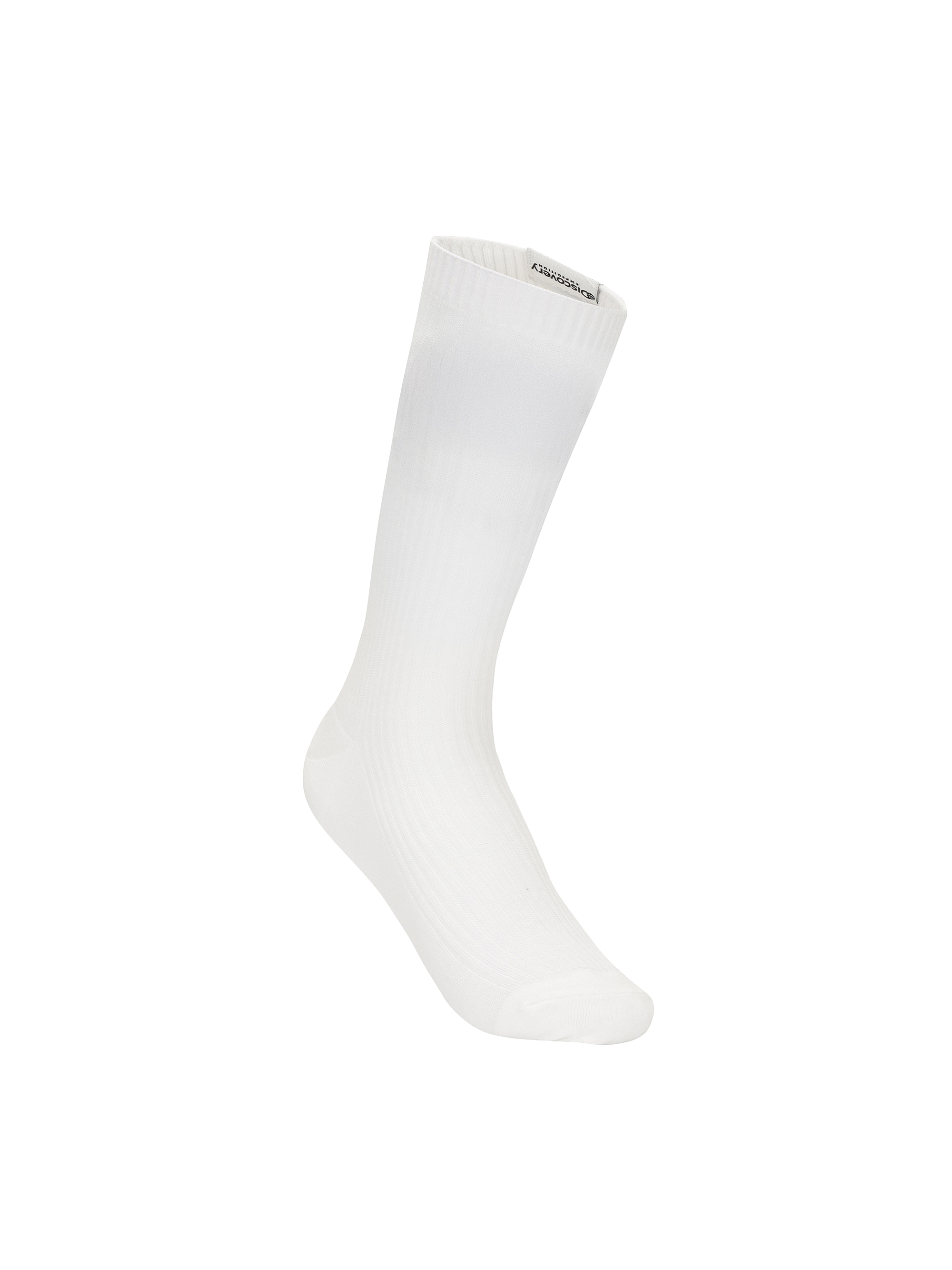 See-through Rib High Length Socks
