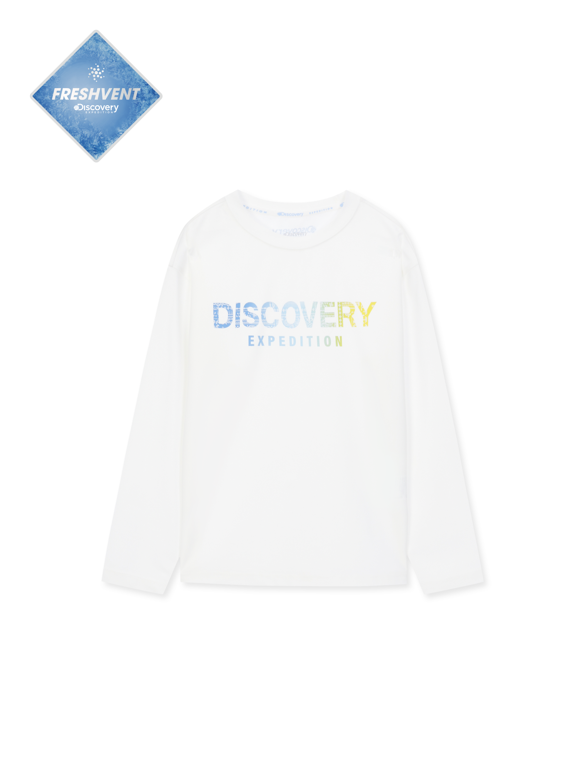 Kids Freshvent Big Logo Water Long Palp T-shirt