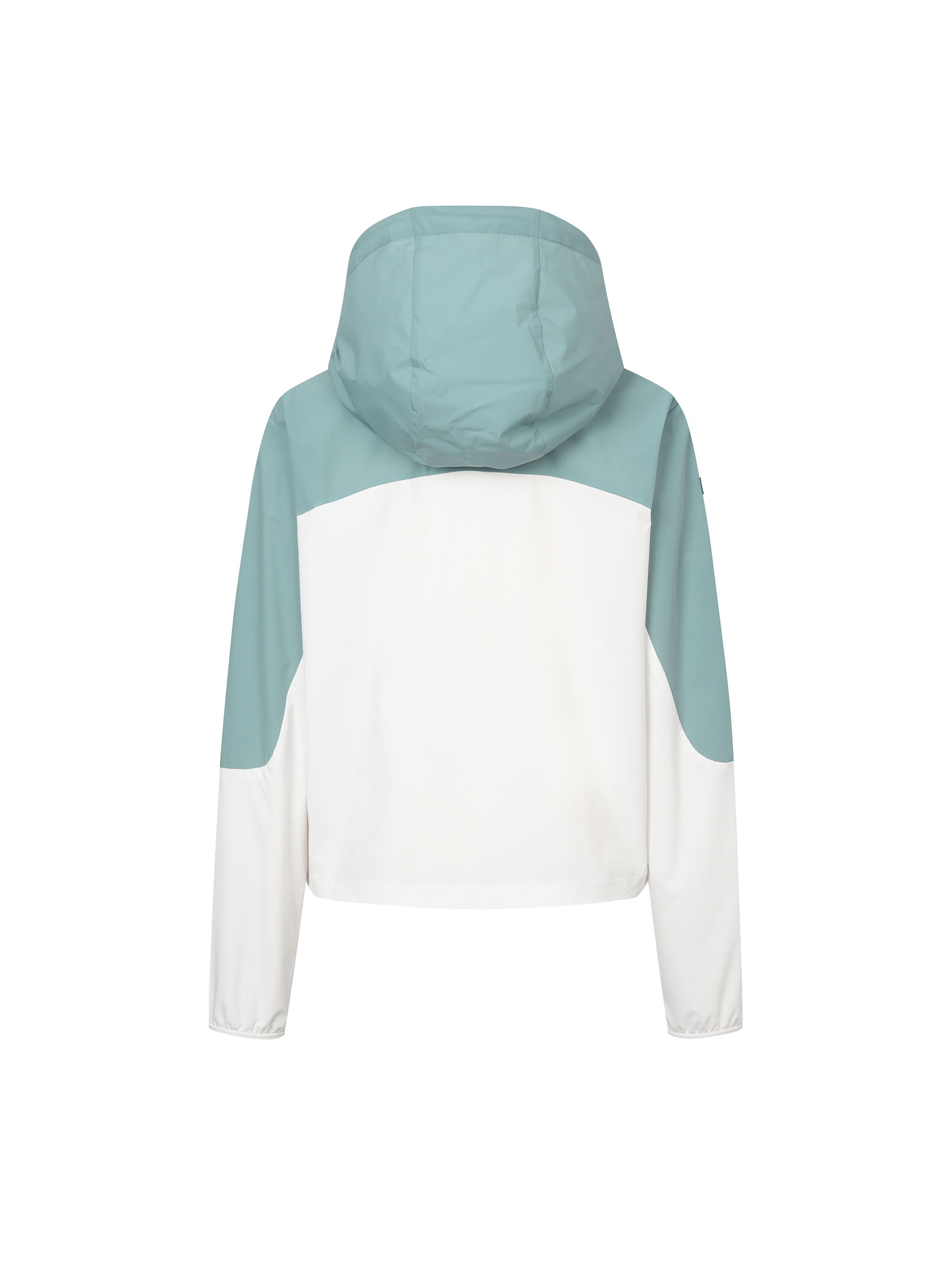 Freshvent Women's Colorblock Crop Windbreaker