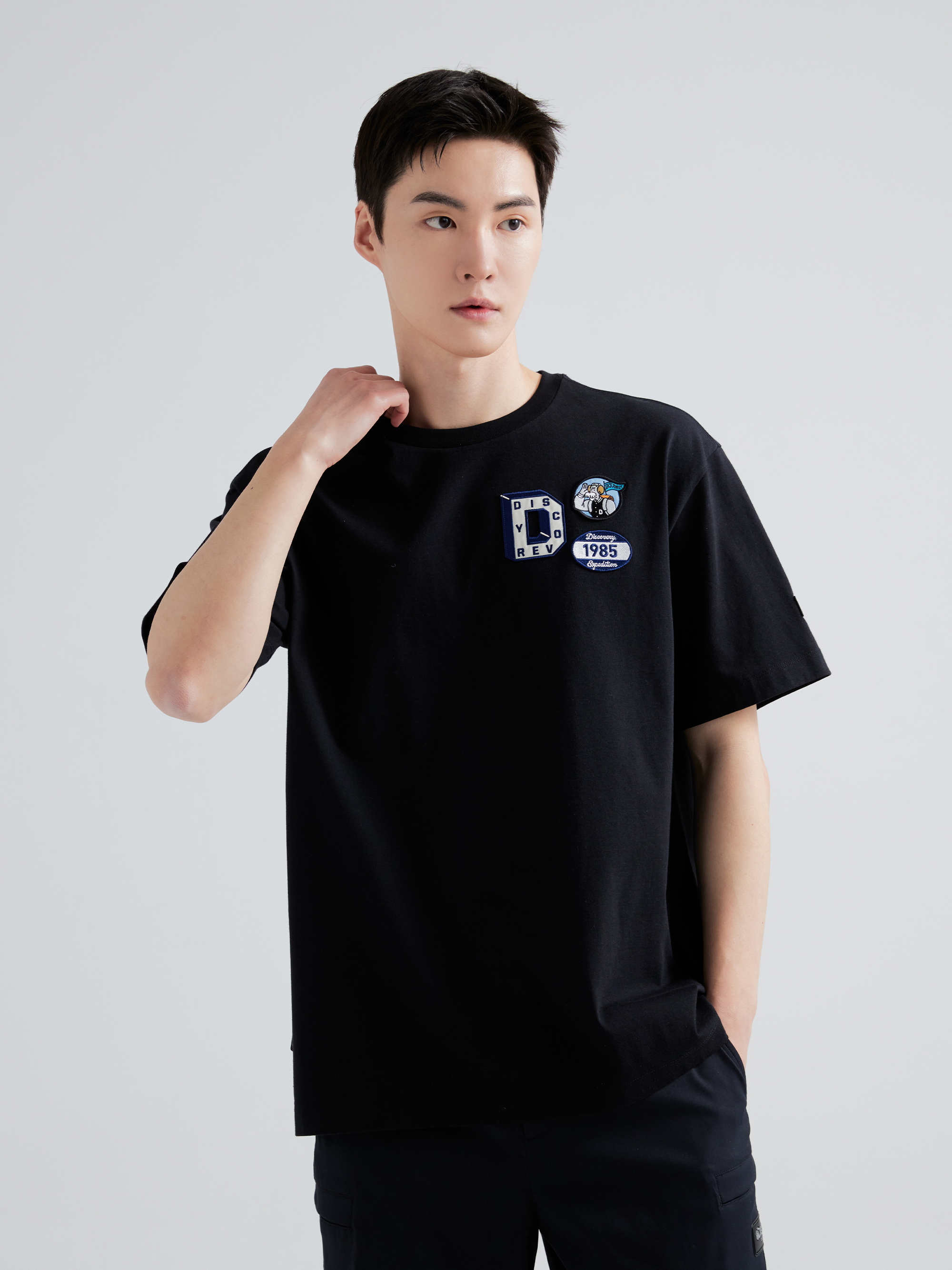 Kinzo Varsity Multi Coat Of Arms T-shirt