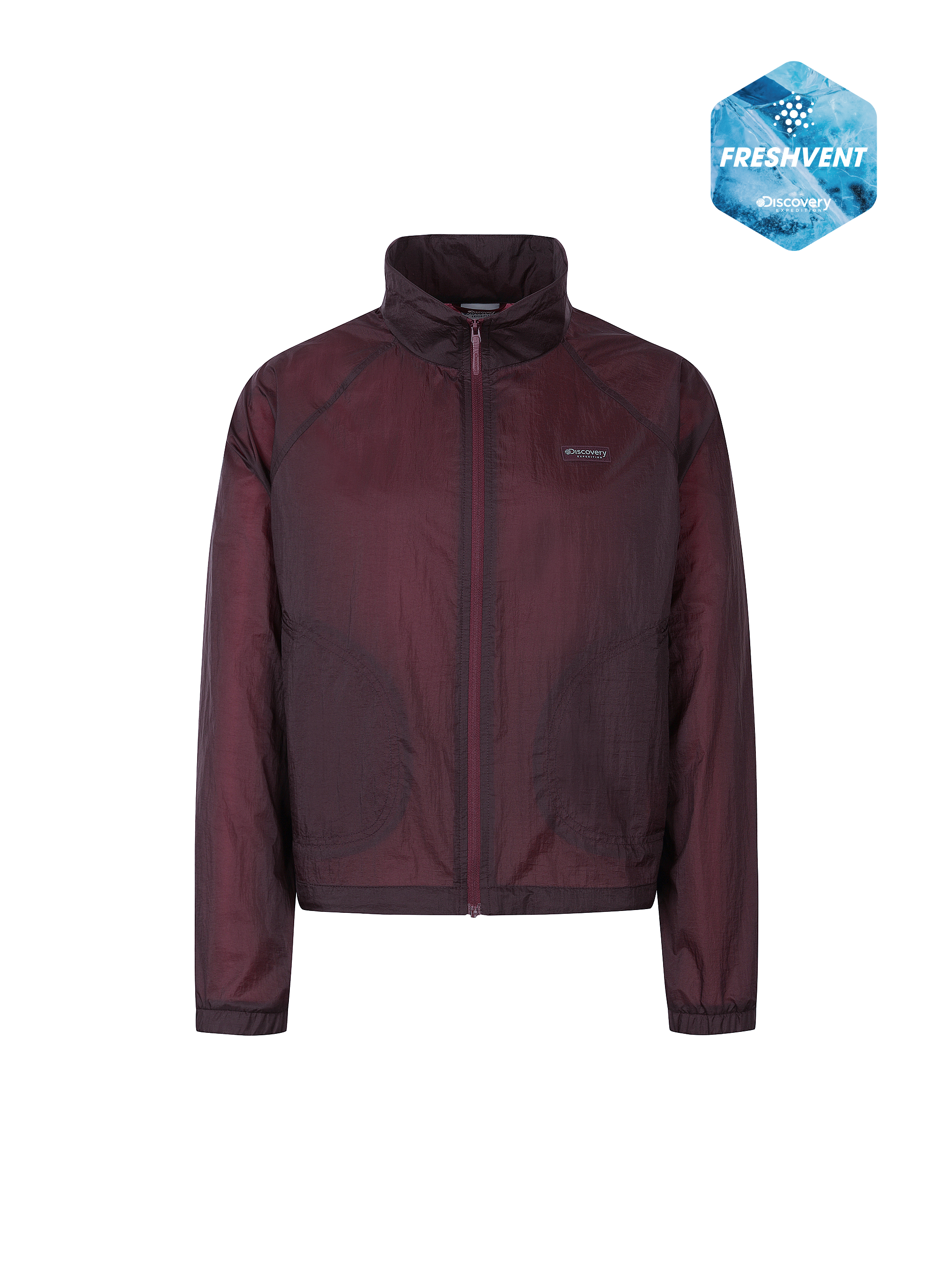 W's Freshvent Ultra Lightweight High Neck Windjacket