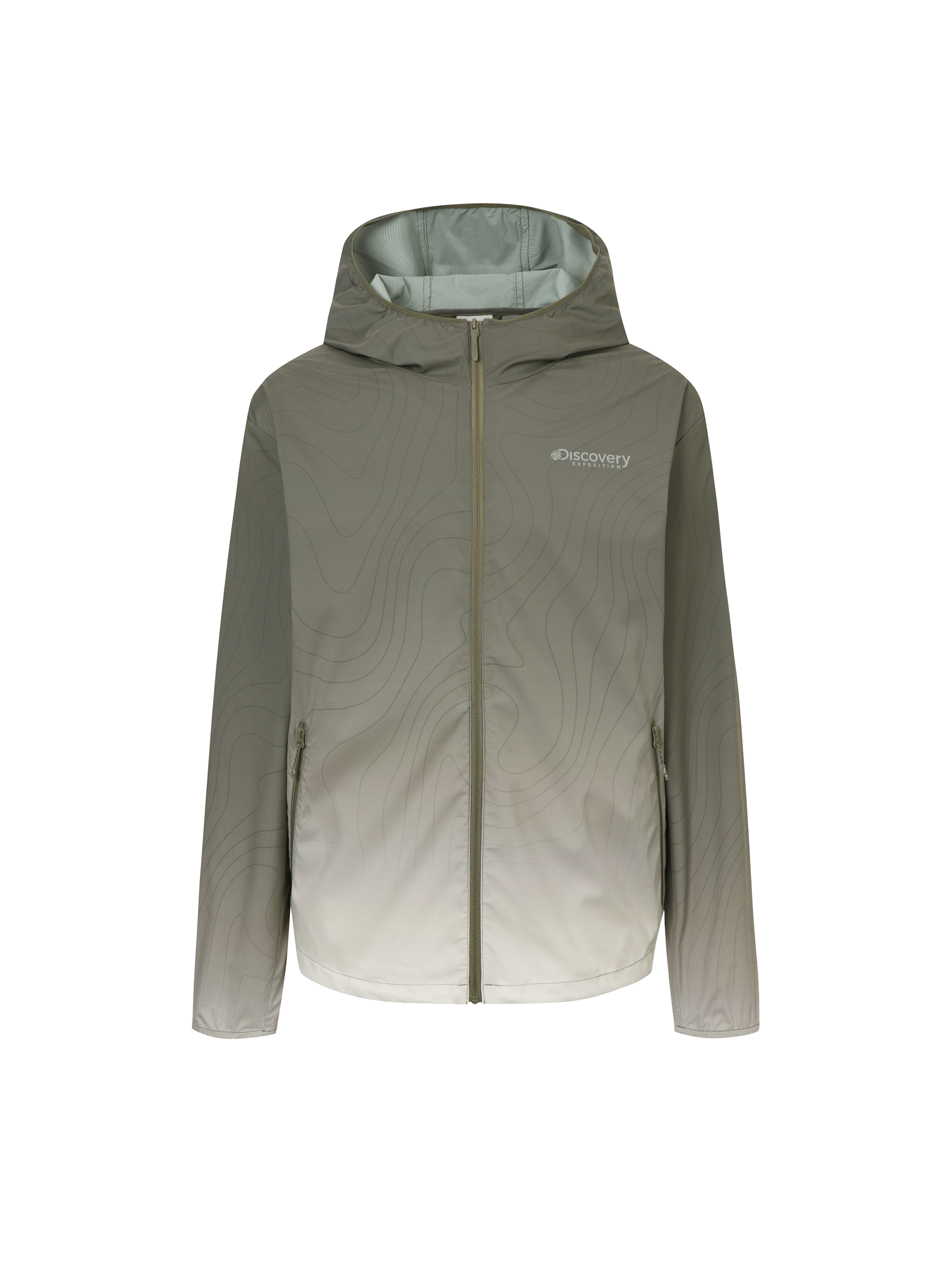 Men's Contour Print Windbreaker